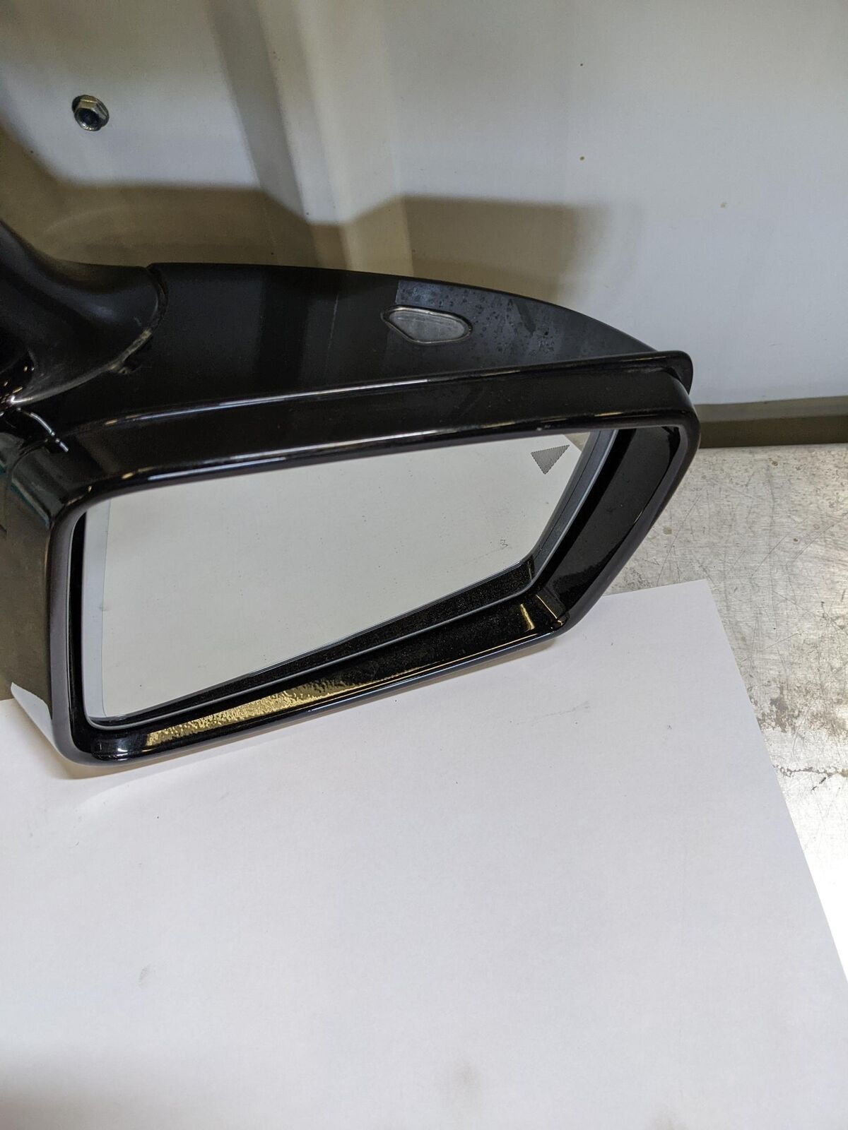 💥12-14 MERCEDES CLS550 LH Left Door Mirror Black Power Folding Blind Spot💥