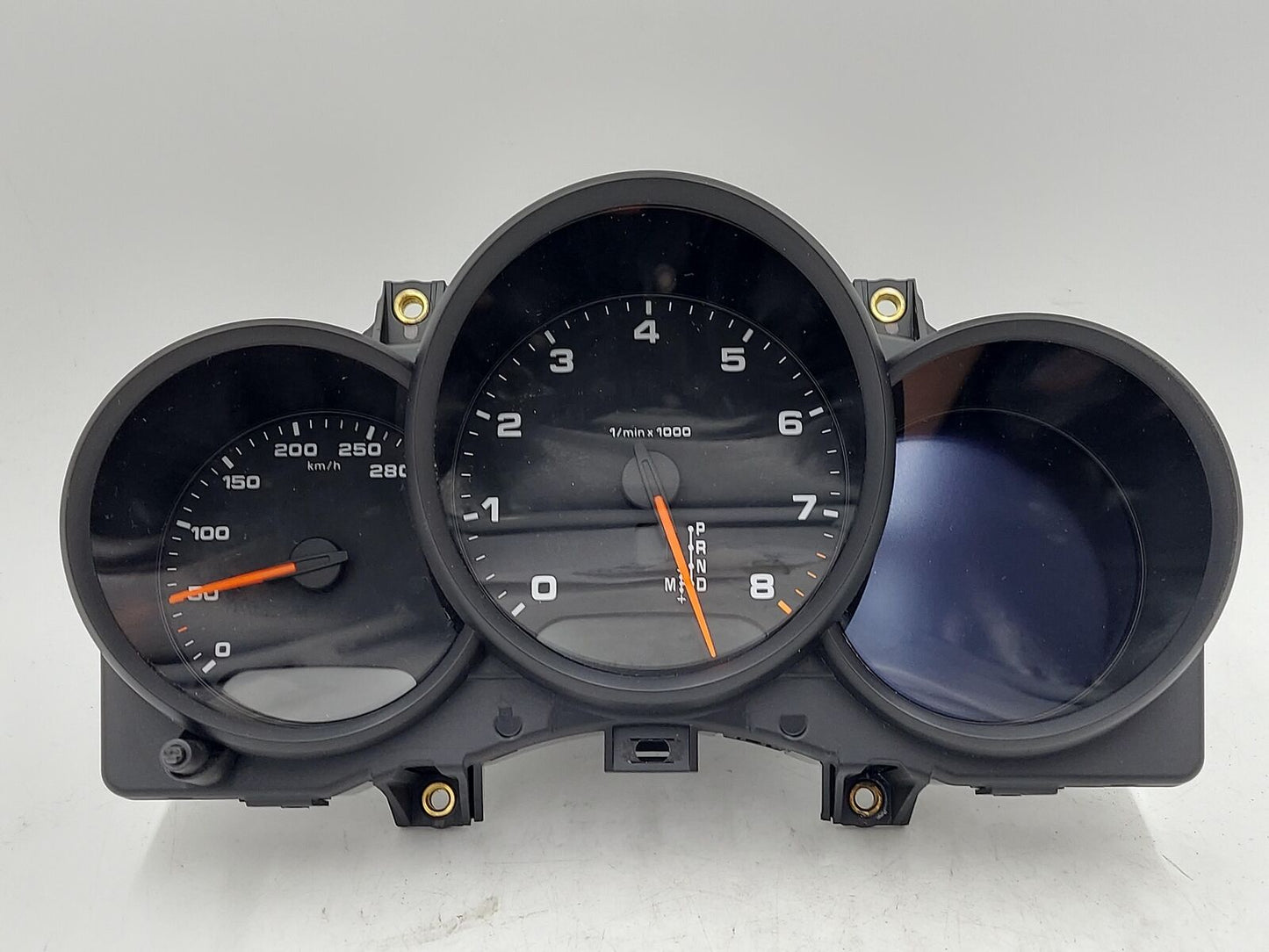 17-19 PORSCHE CAYMAN 718 INSTURMENT SPEEDOMETER GAUGE CLUSTER KPH KMH 982920910P