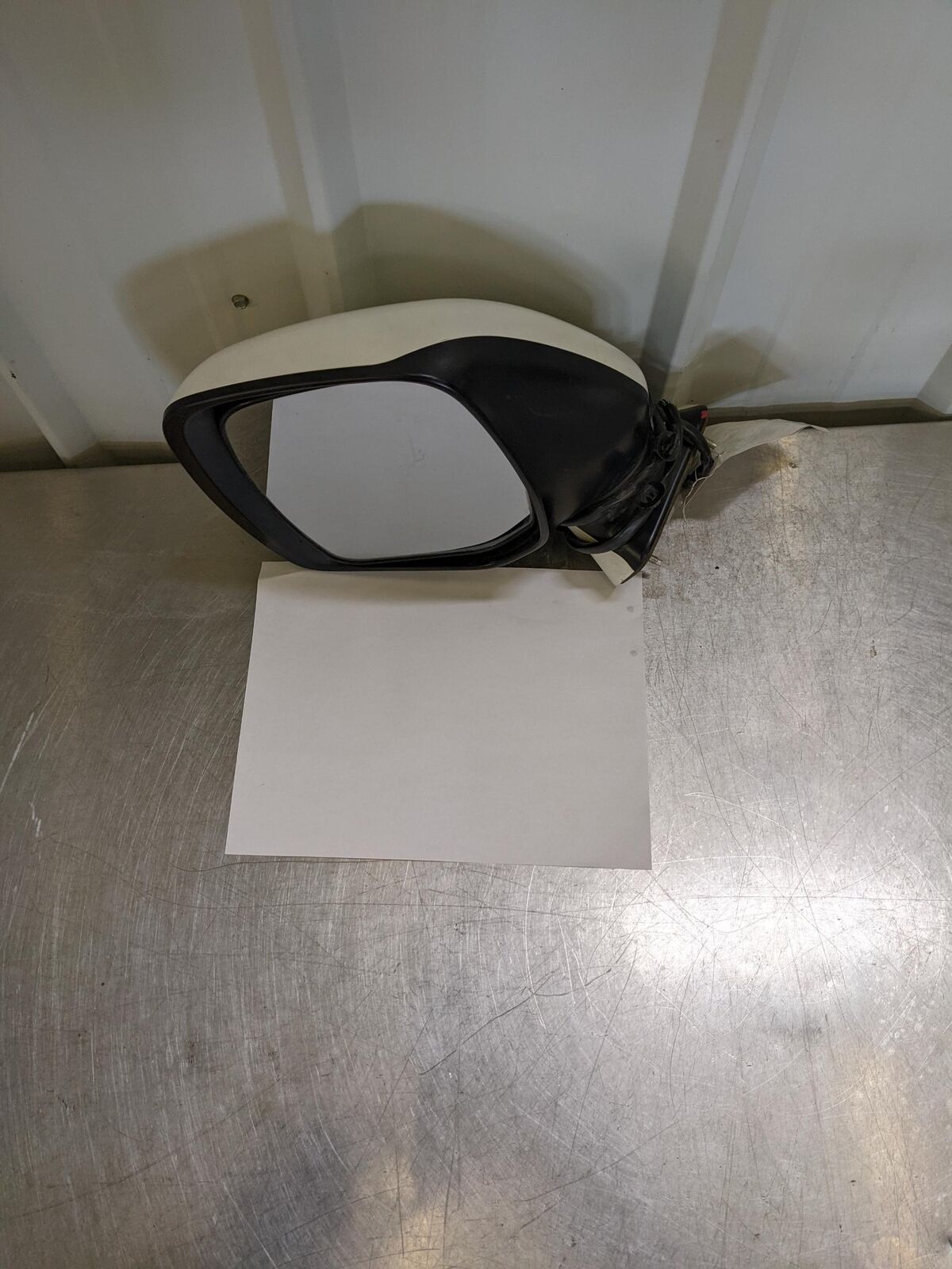 💥13 14 NISSAN QUEST LH Left Door Mirror White Auto Tilt w/ Around View Camera💥