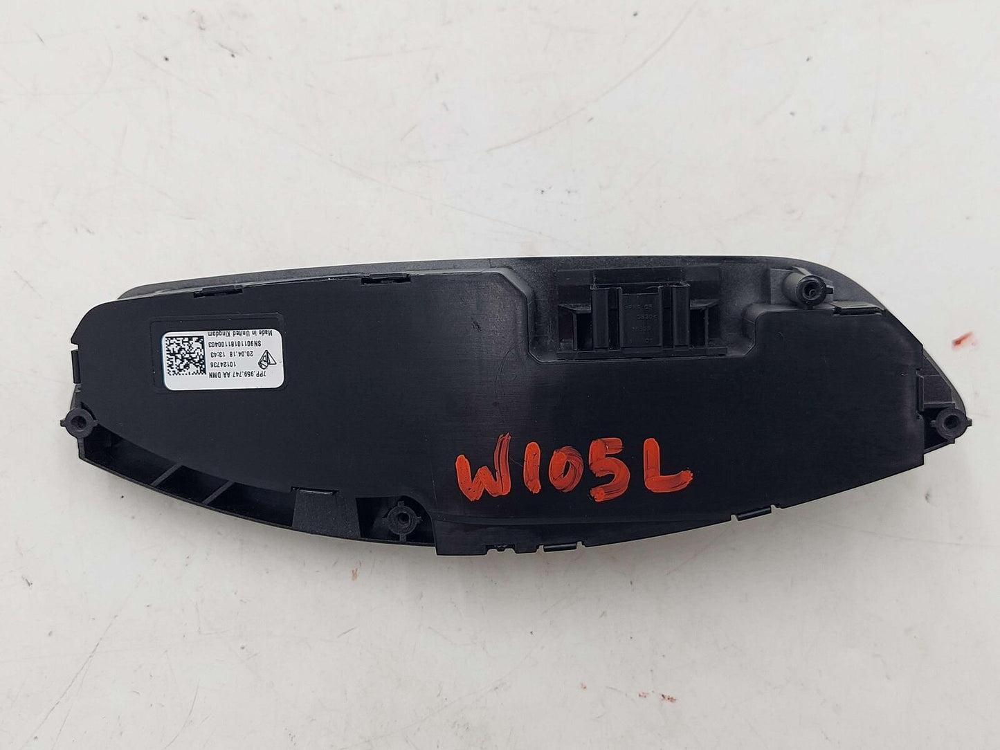 2018 Porsche Cayman 718 Front LH Left Seat Adjustment Switch 7PP959747AA