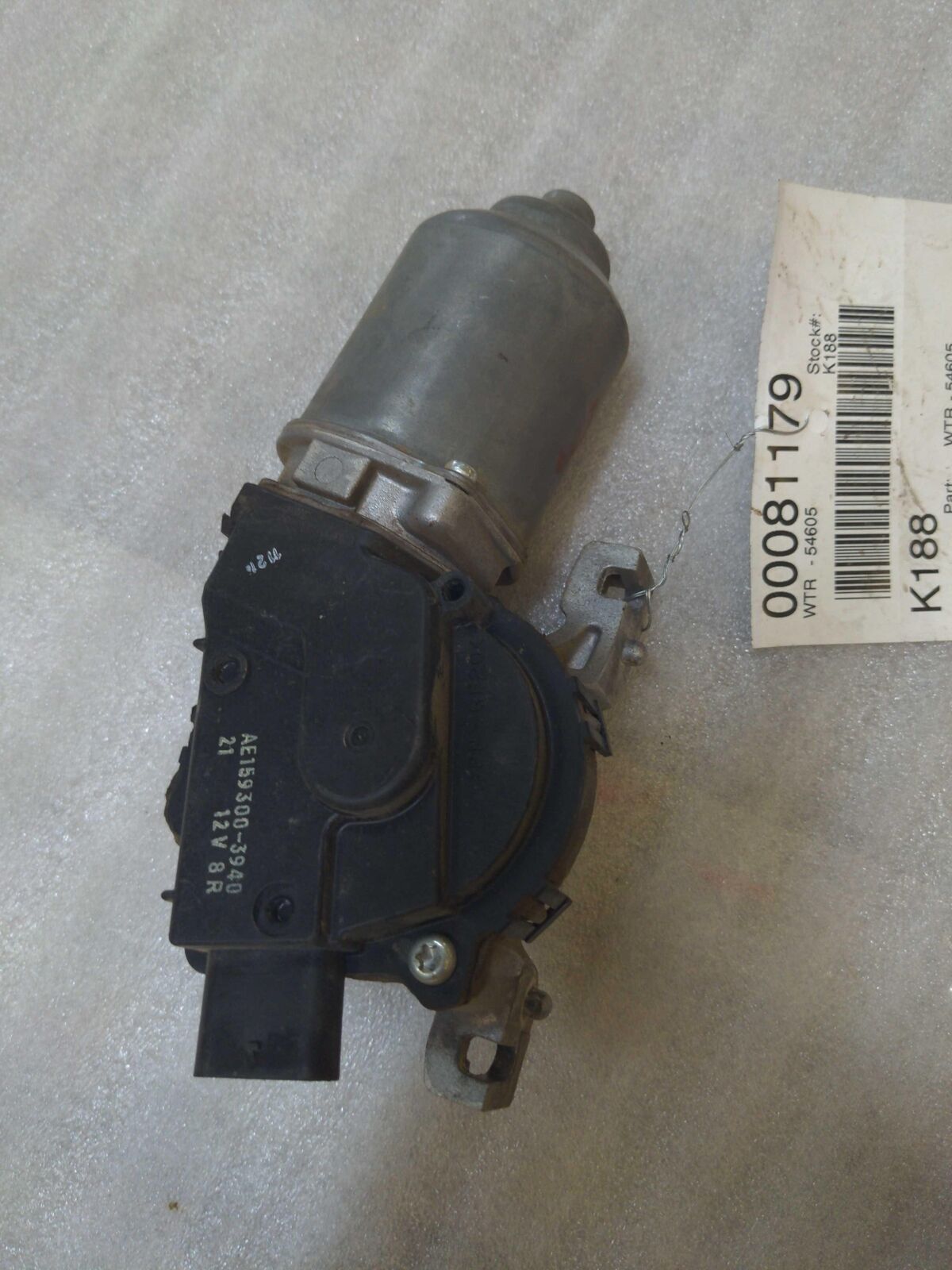 K188 2015 BMW X5 Windshield Wiper motor Ae159300-3940