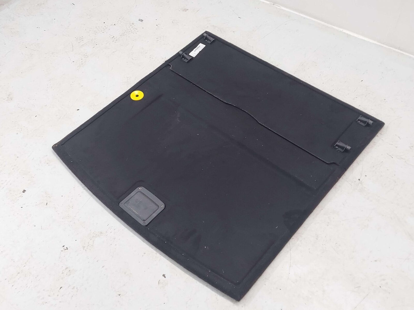 15-18 PORSCHE CAYENNE 958 S E-HYBRID REAR SPARE TRUNK CARGO FLOOR COVER BLACK