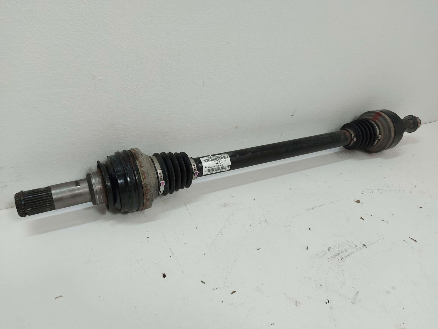 11-18 PORSCHE CAYENNE GTS 958 3.6L REAR RIGHT AXLE SHAFT 7P0501201M