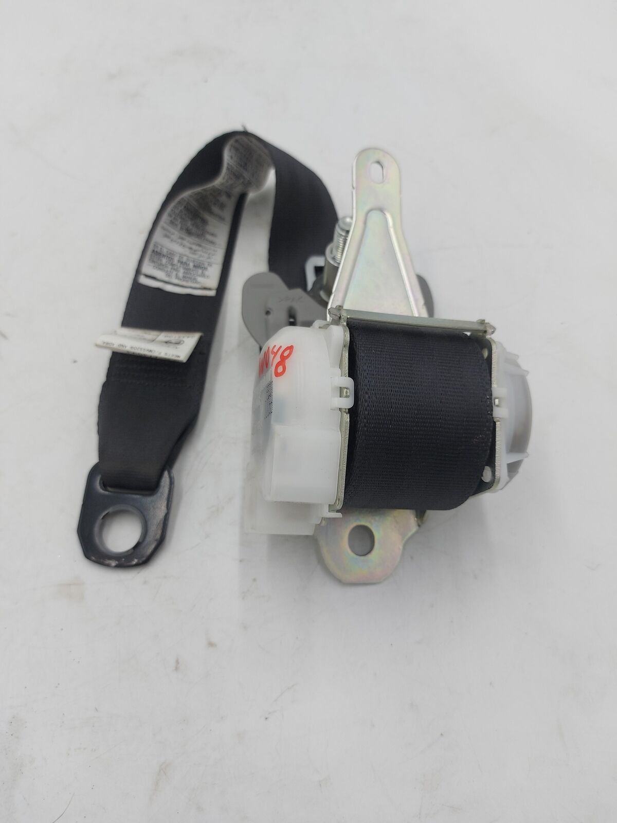 2008 TOYOTA RAV-4 Right Rear Seat Belt Rh Black 7q1430