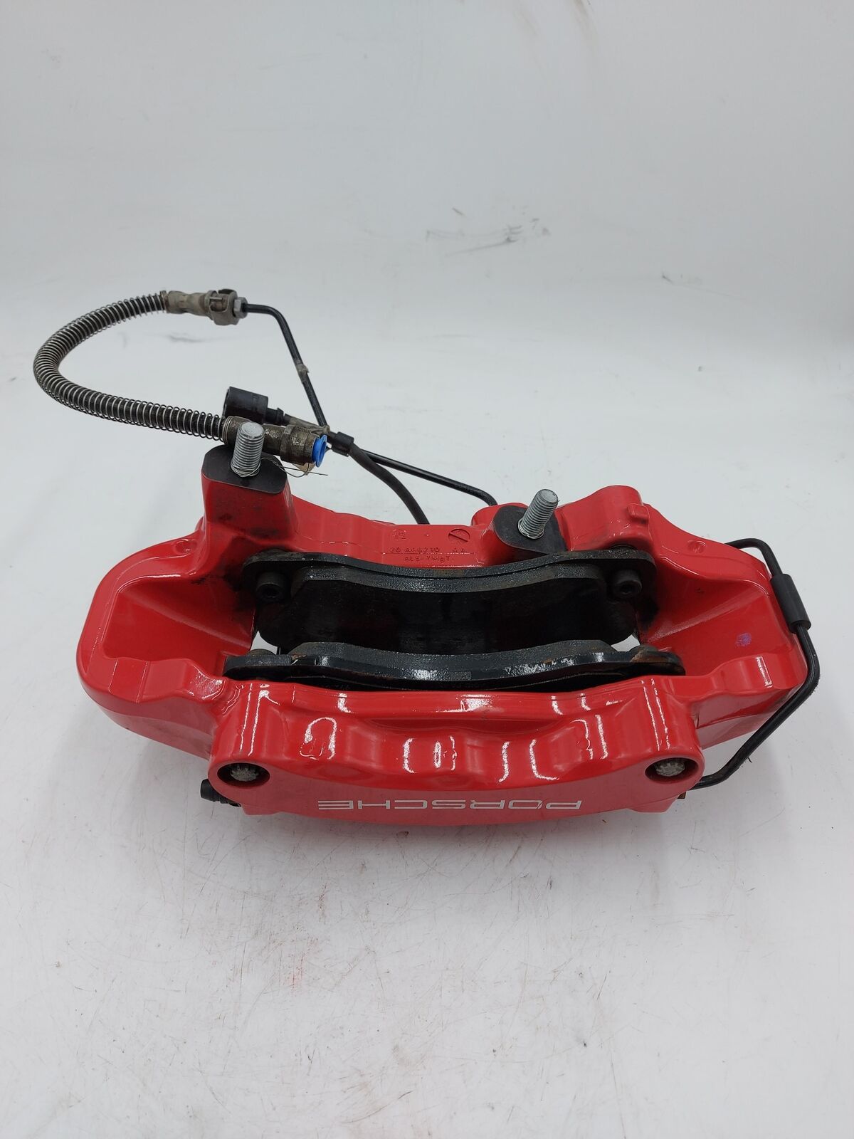 2020 PORSCHE 911 CARRERA 4S 992 FRONT RIGHT BRAKE CALIPER RED 992615106AD