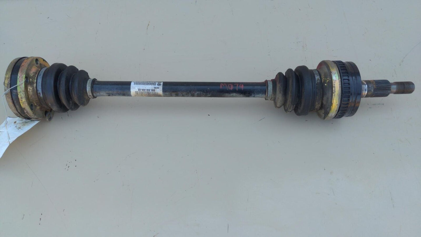 99-02 PORSCHE 911 996 Rear RH Right CV Axle Shaft 99633202403 MT 101K KM