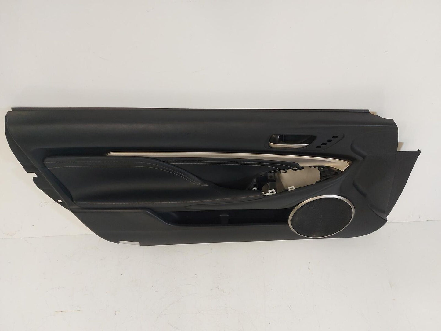 15-17 LEXUS RC350 FRONT LH LEFT DOOR TRIM PANEL BLACK