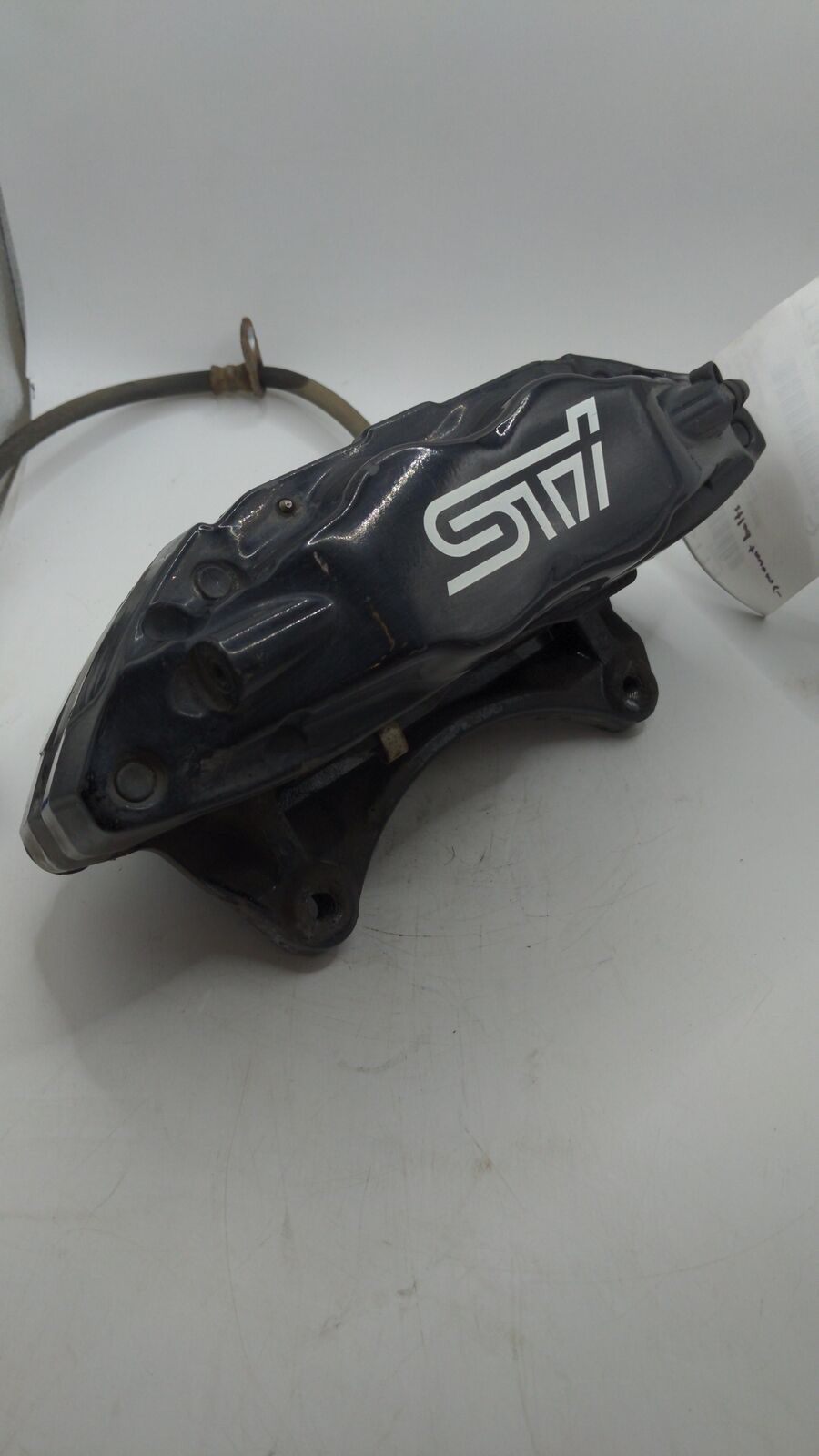 08-14 SUBARU IMPREZA 2.5L STI FRONT RH Right Caliper Black *SCUFFS PAINT CHIPS*