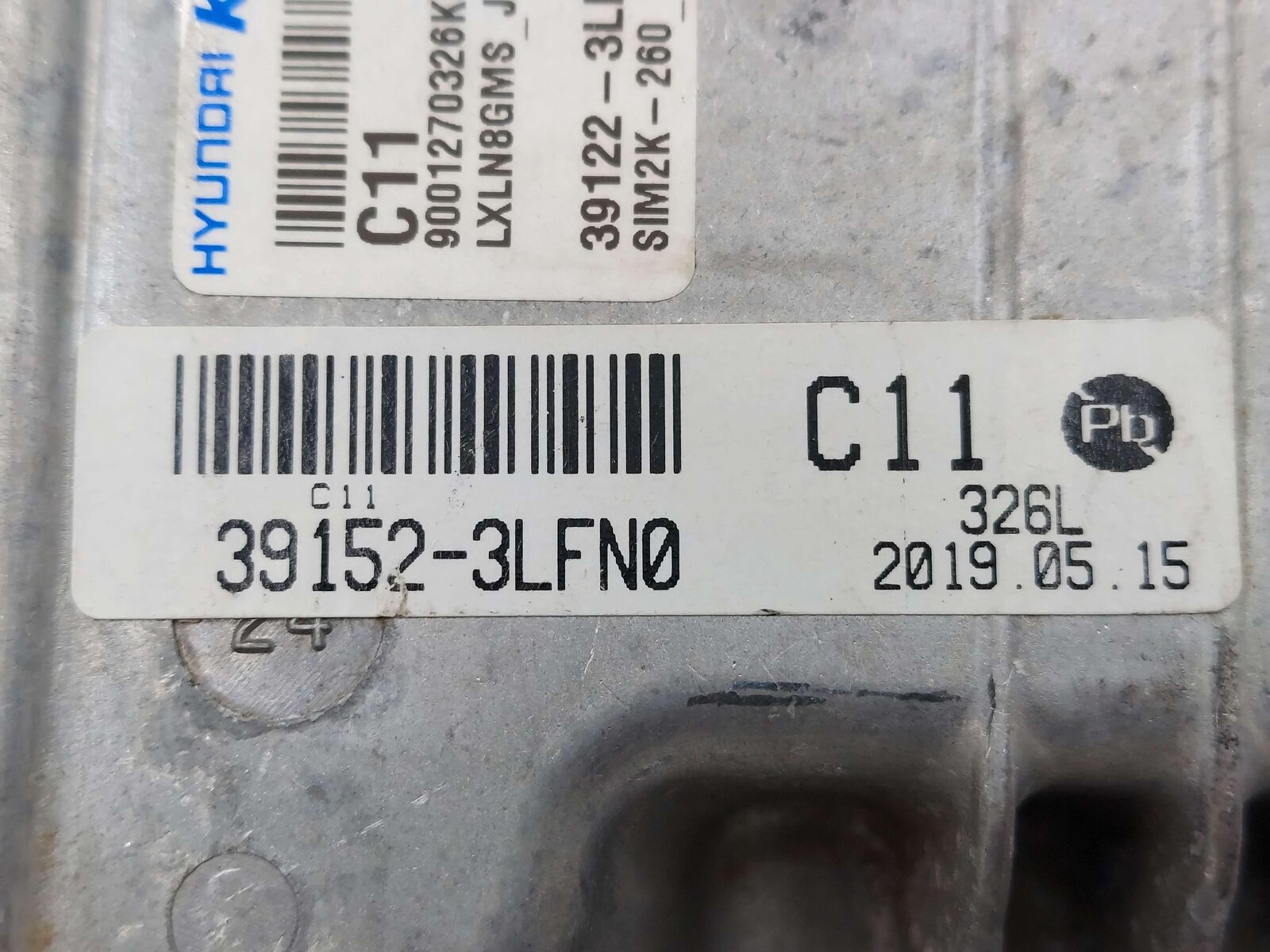 20-22 HYUNDAI PALISADE ECU ENGINE CONTROL MODULE CANADA MARKET 39122-3LFN0