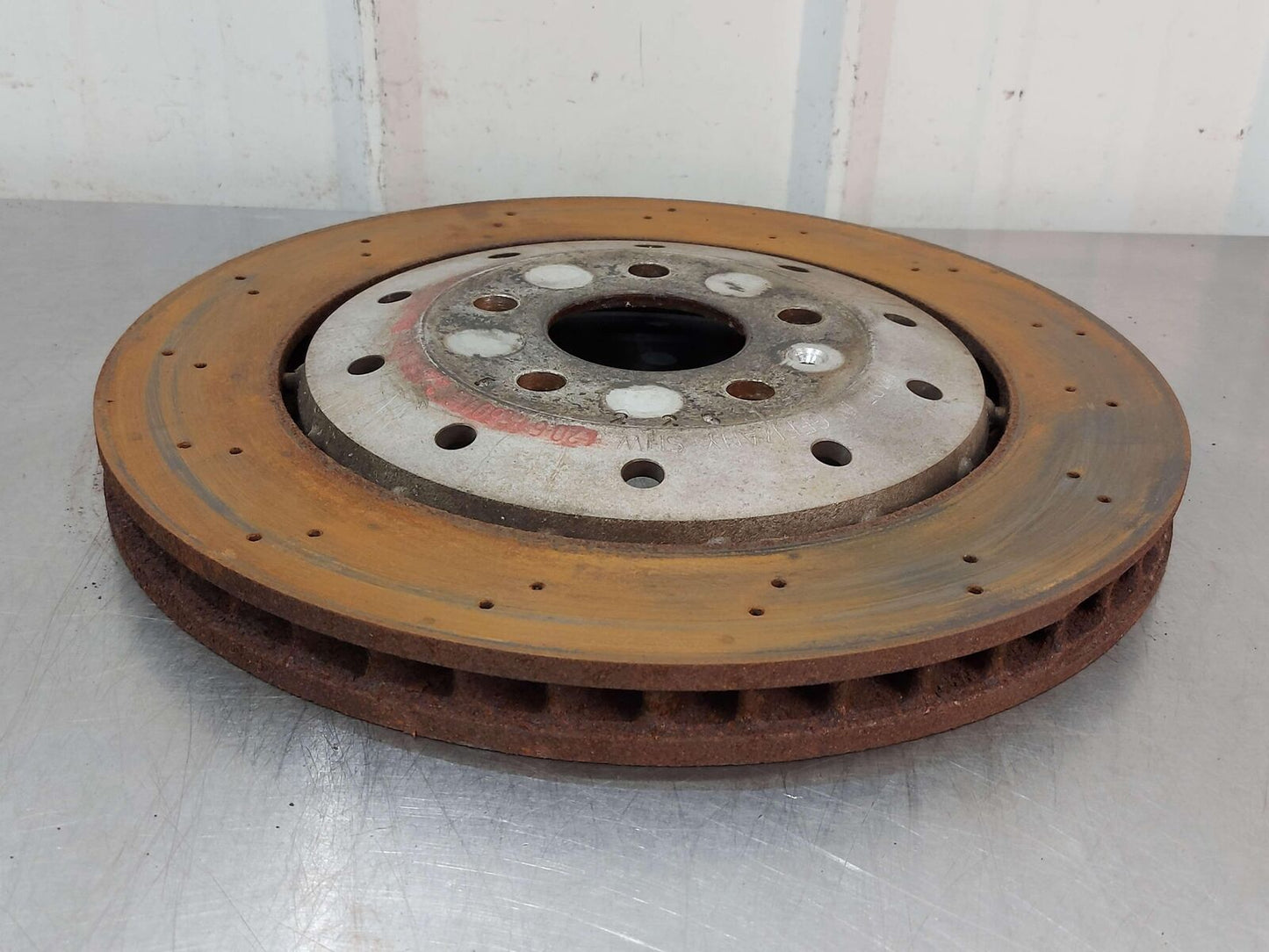 08-13 AUDI R8 REAR BRAKE DISC ROTOR 420615601E