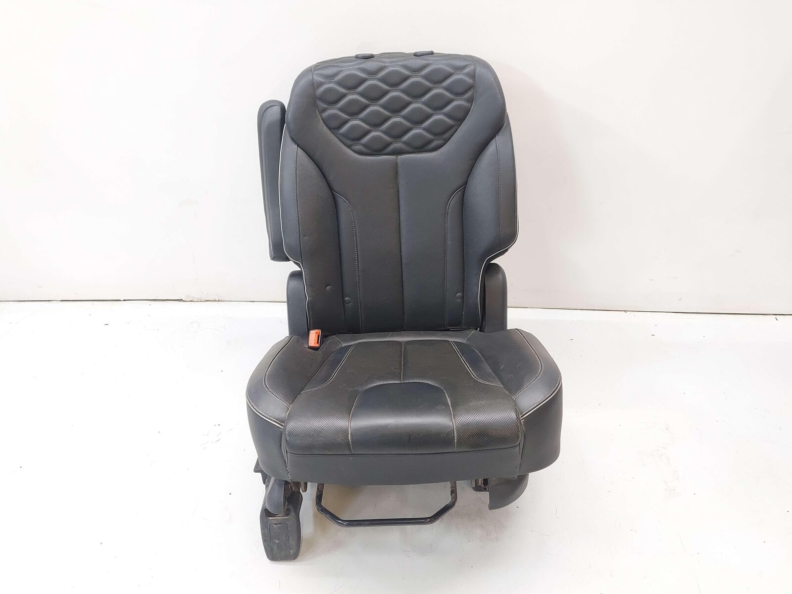 2020 HYUNDAI PALISADE REAR LEFT SEAT CAPTAIN BUCKET BLACK NAPPA LEATHER