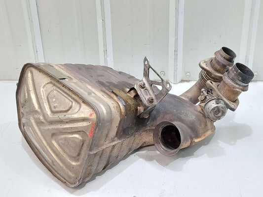 10 14 15 16 PORSCHE 911 991 GT3 3.8L RIGHT EXHAUST MUFFLER *FIRE BURNT RESIDUE*