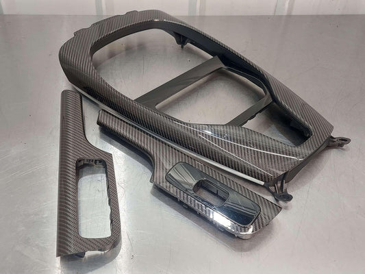 2022 MERCEDES DOORS & CONSOLE CARBON FIBER TRIM SET *SCRATCHED PITTED*