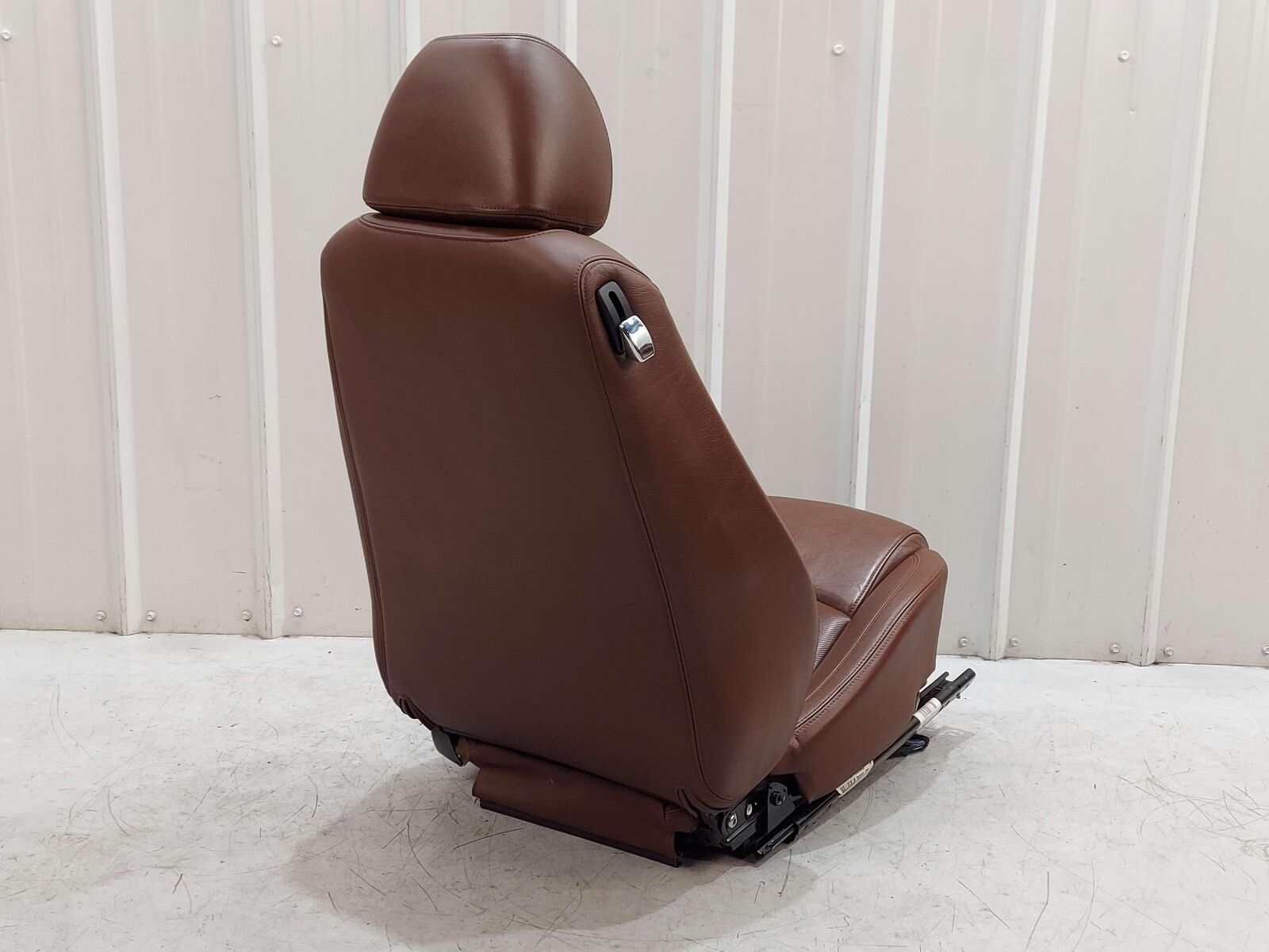 2010 Maserati GranTurismo S M145 Coupe FRONT LEFT SEAT BROWN LEATHER