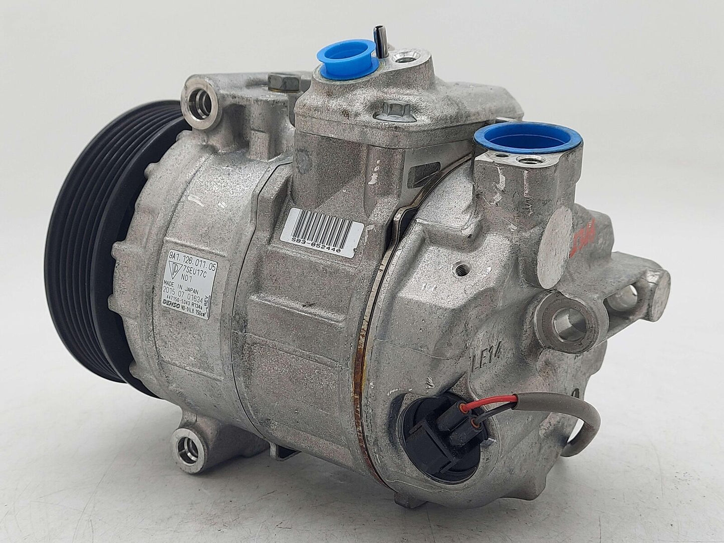 09-16 PORSCHE CAYMAN GT4 981 A/C AIR CONDITIONING COMPRESSOR 3.8L 9A1126011