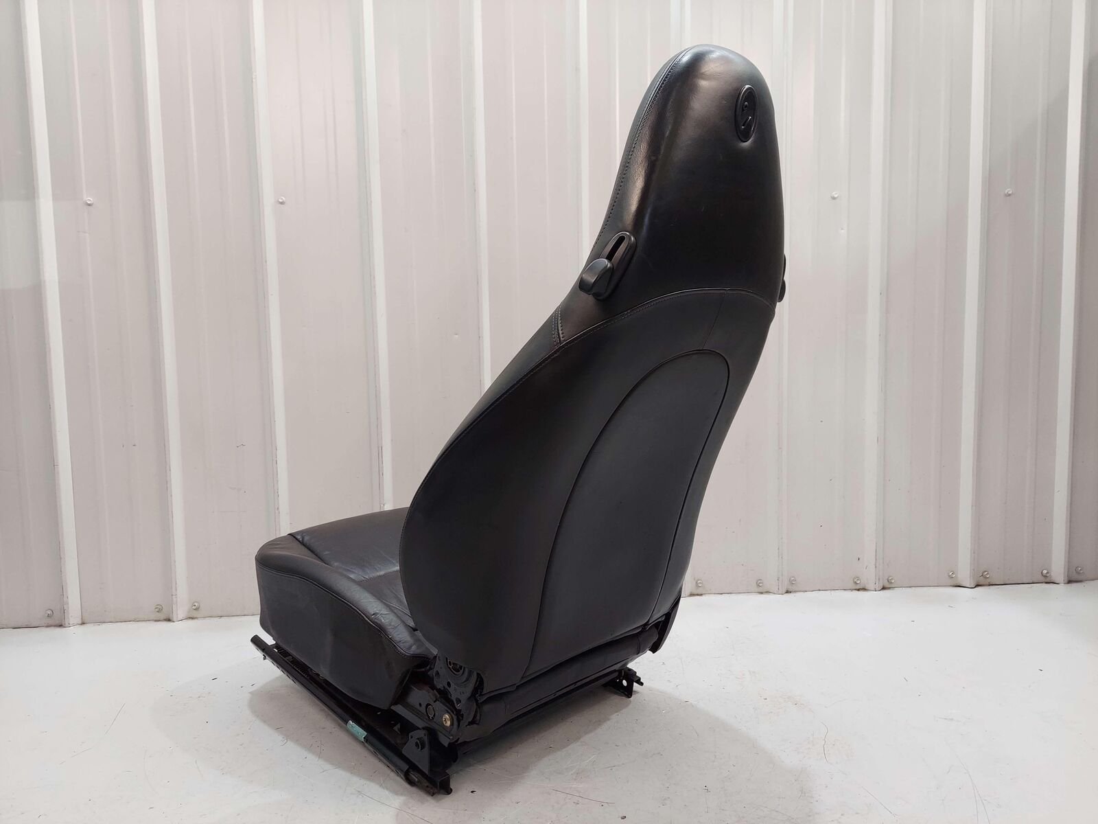 00-01 PORSCHE 911 996 CARRERA CABRIOLET FRONT RIGHT SEAT LEATHER BLACK