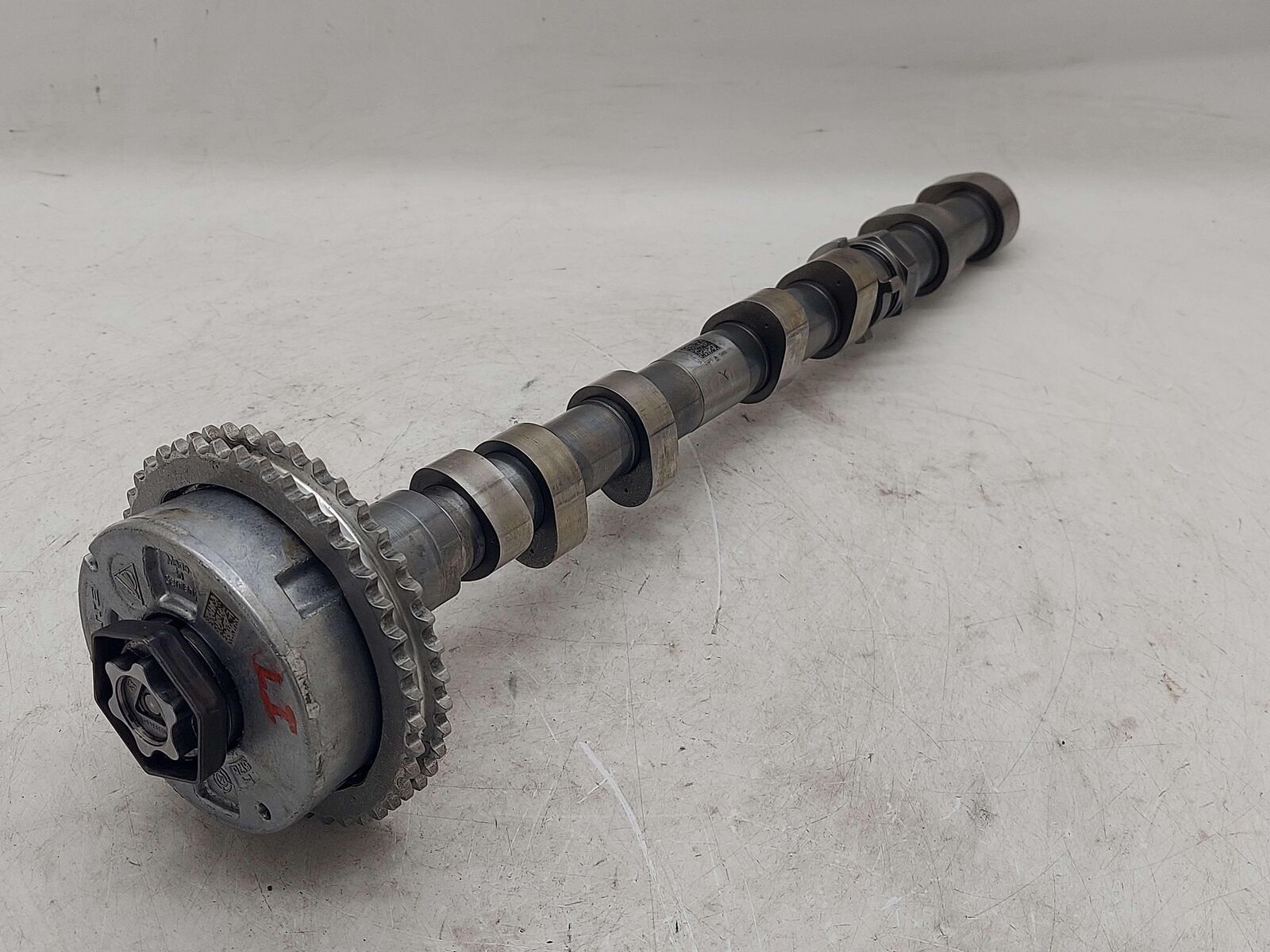 2014 PORSCHE 911 991 GT3 3.8L MA1.75 LEFT CAMSHAFT INTAKE W/ GEAR ADJUSTER