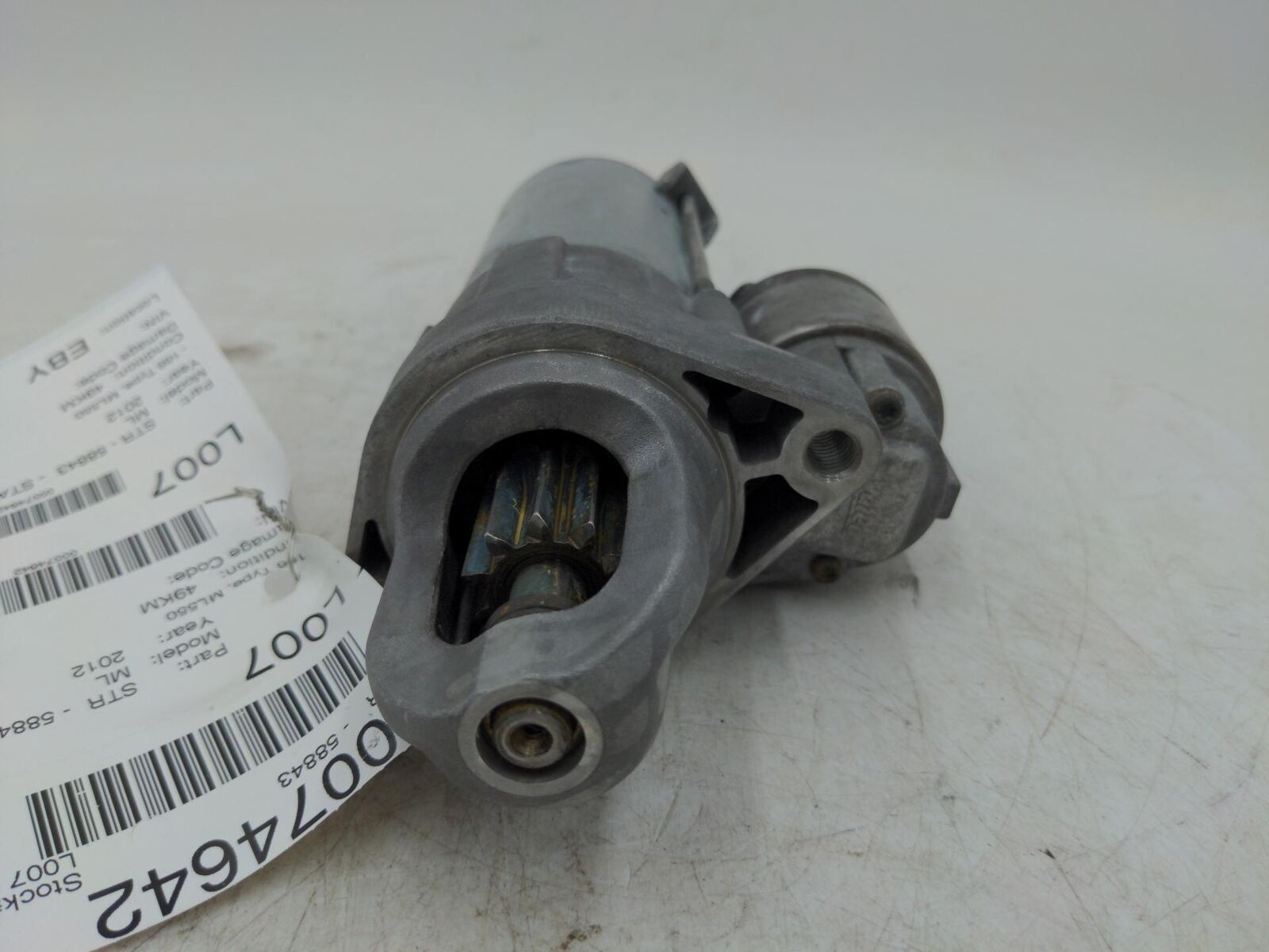 12 13 14 MERCEDES ML550 Starter Motor 166 Type ML550