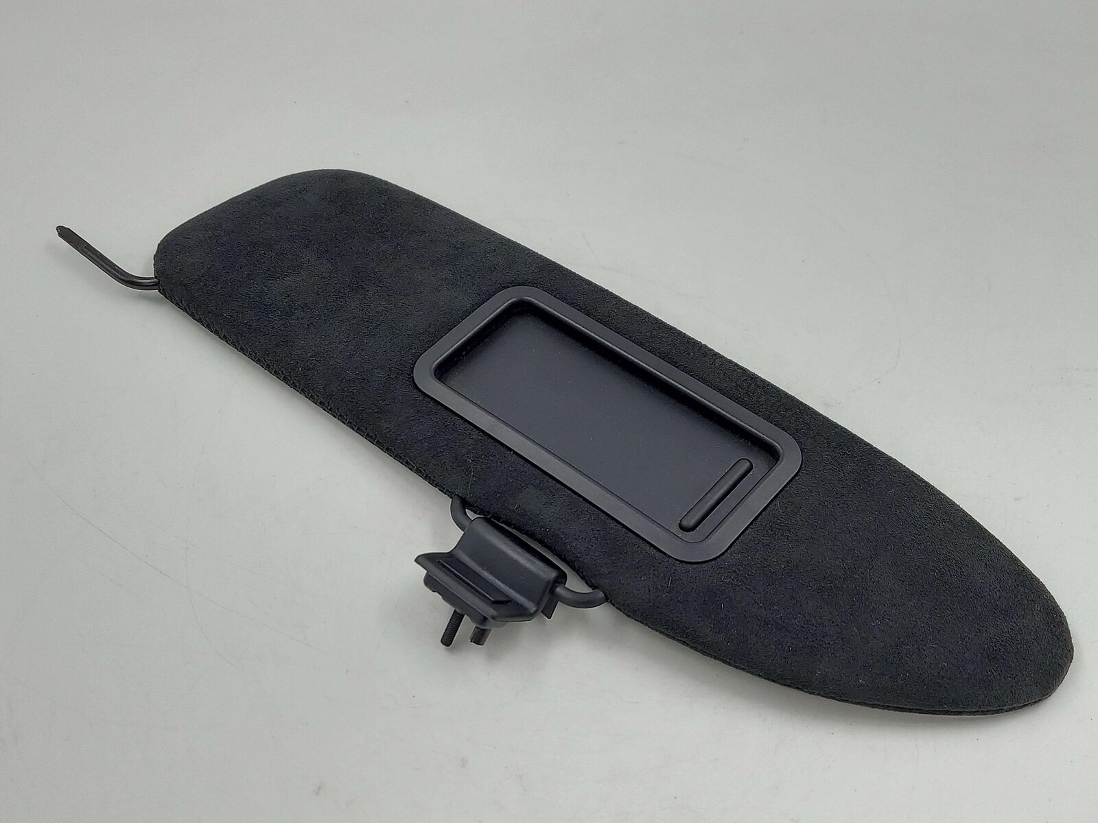 2016 MCLAREN 540C LEFT SUN VISOR BLACK ALCANTARA