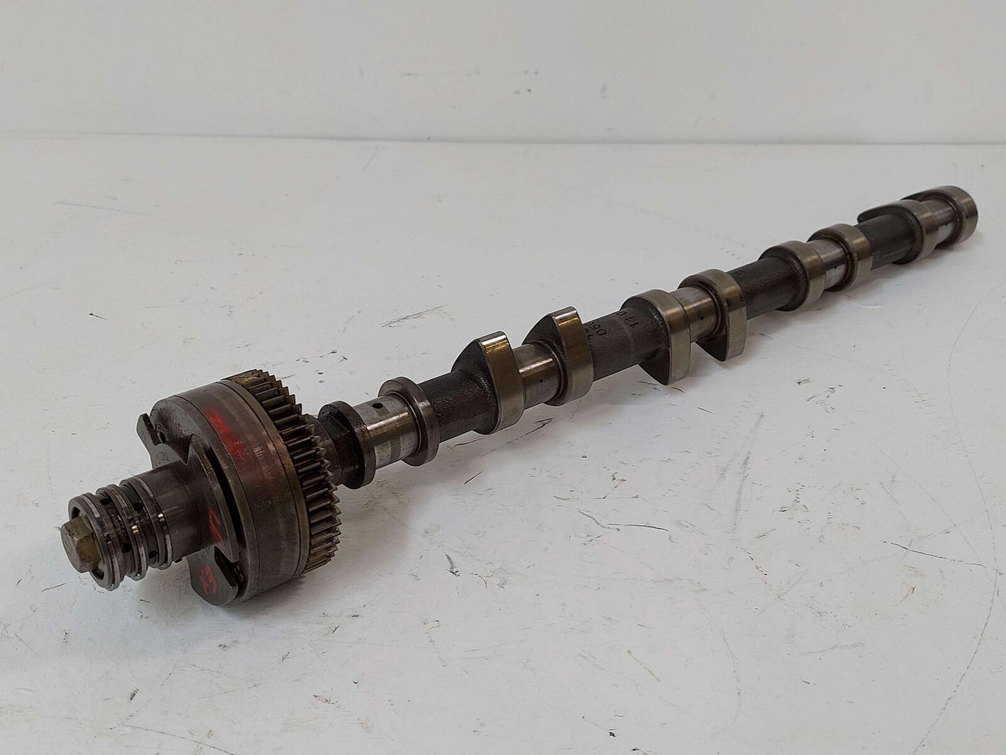 2008 Mercedes S63 AMG 6.2L LH Left Exhaust Camshaft W/ Adjuster A1560502847