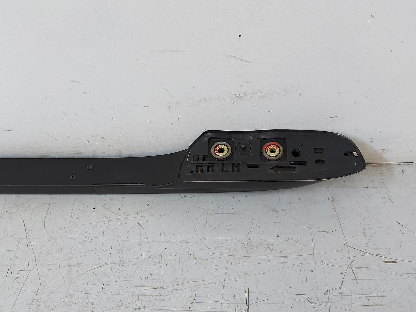 11-20 Toyota Sienna LH Left Roof Rail Black 63489-08020 w/o Sunroof