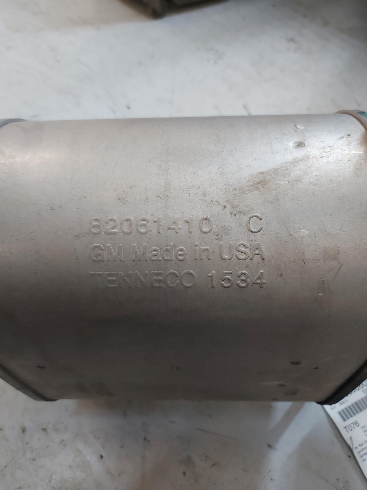 14-19 CHEVY CORVETTE RH Right Muffler 82061410C 46K KM's 🚀