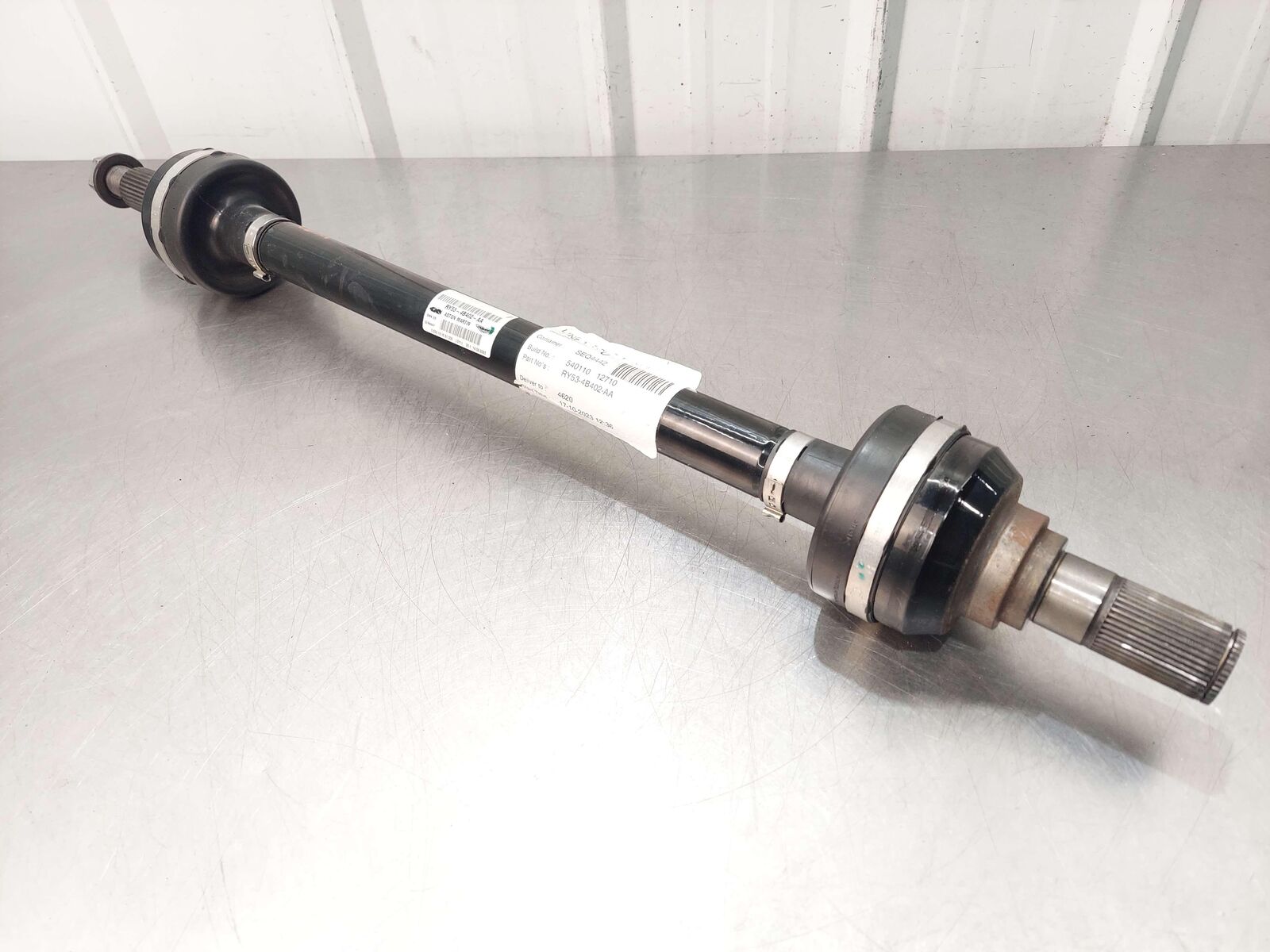 2024 ASTON MARTIN DB12 VOLANTE REAR RIGHT AXLE SHAFT RY53-4B402-AA