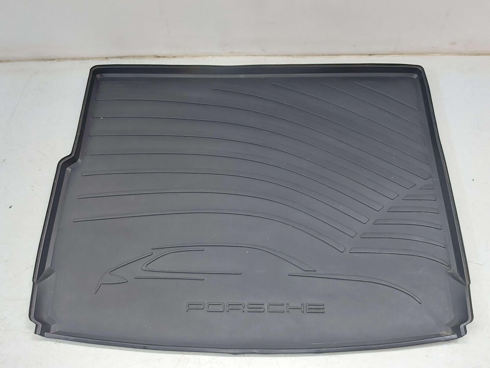 2018 PORSCHE CAYENNE 958 S E-HYBRID PORSCHE REAR FLOOR MAT PLASTIC CARGO MAT