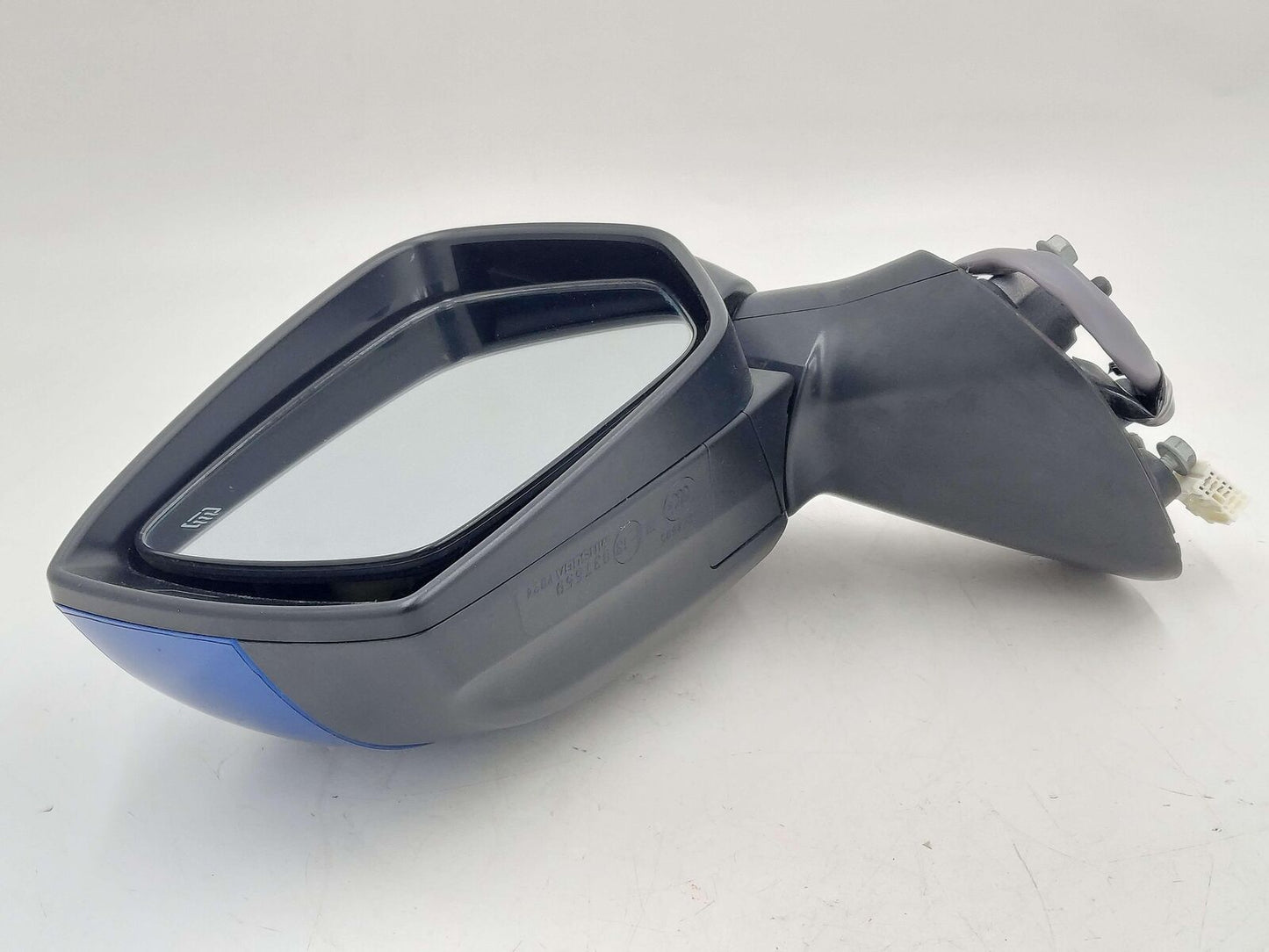 16-21 SUBARU WRX LEFT DOOR MIRROR HEATED RALLY BLUE K7X *SCRATCHED CHIPPED*