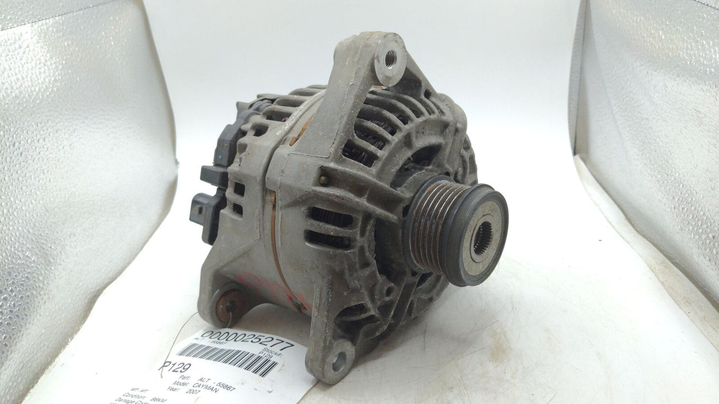 06 07 08 PORSCHE CAYMAN Alternator 124525107 99760302201 997603022 MT 86K KM's