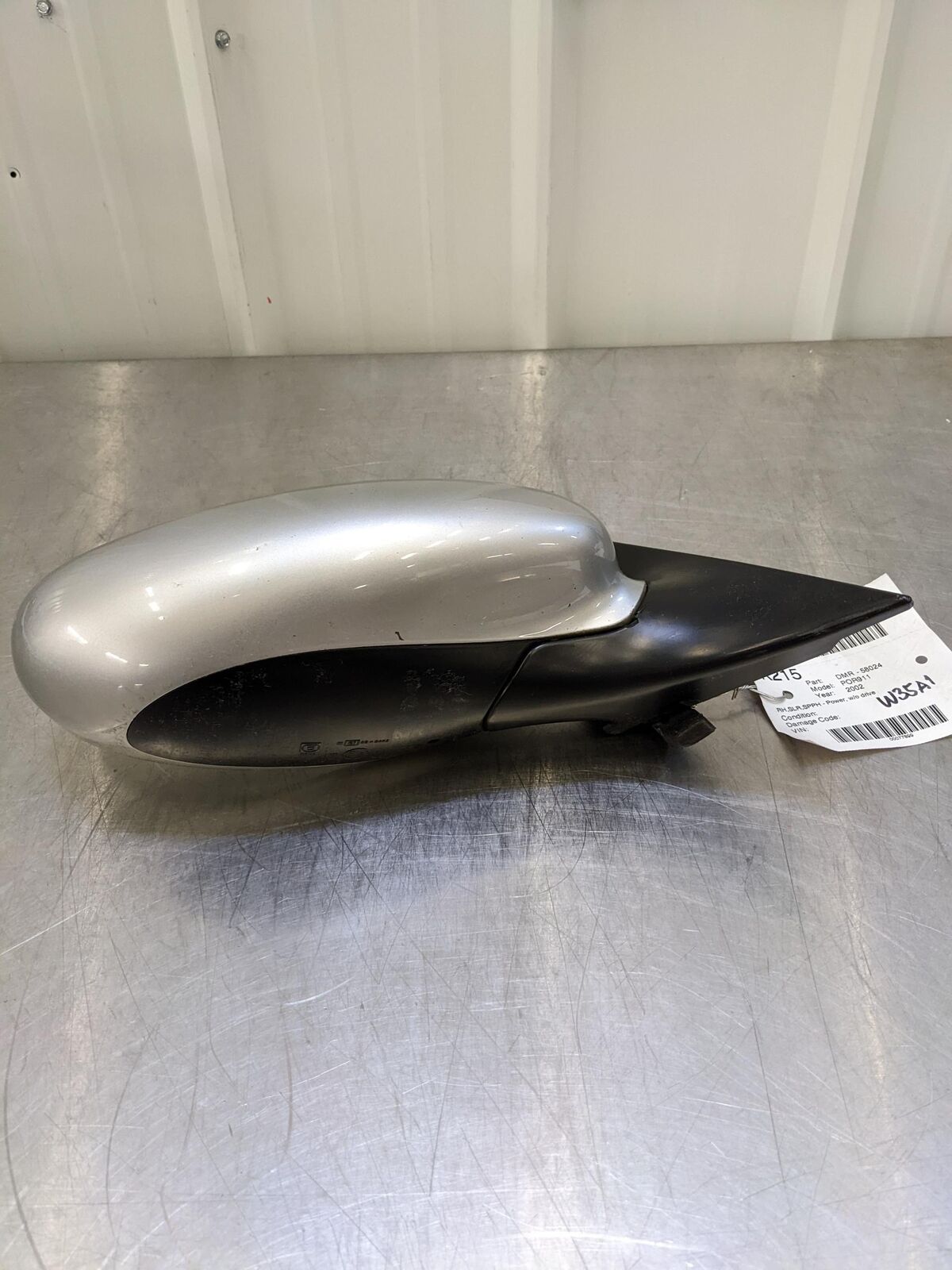 💥99-05 PORSCHE 911 996 Targa Right Door Mirror Silver Power 💥 #2