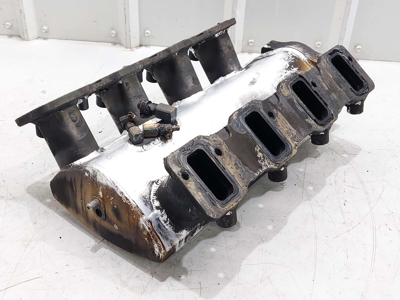 AFTERMARKET FLOW WELDED INTAKE MANIFOLD FROM LSX ENGINE ON 2010 CAMARO *NOTES!*