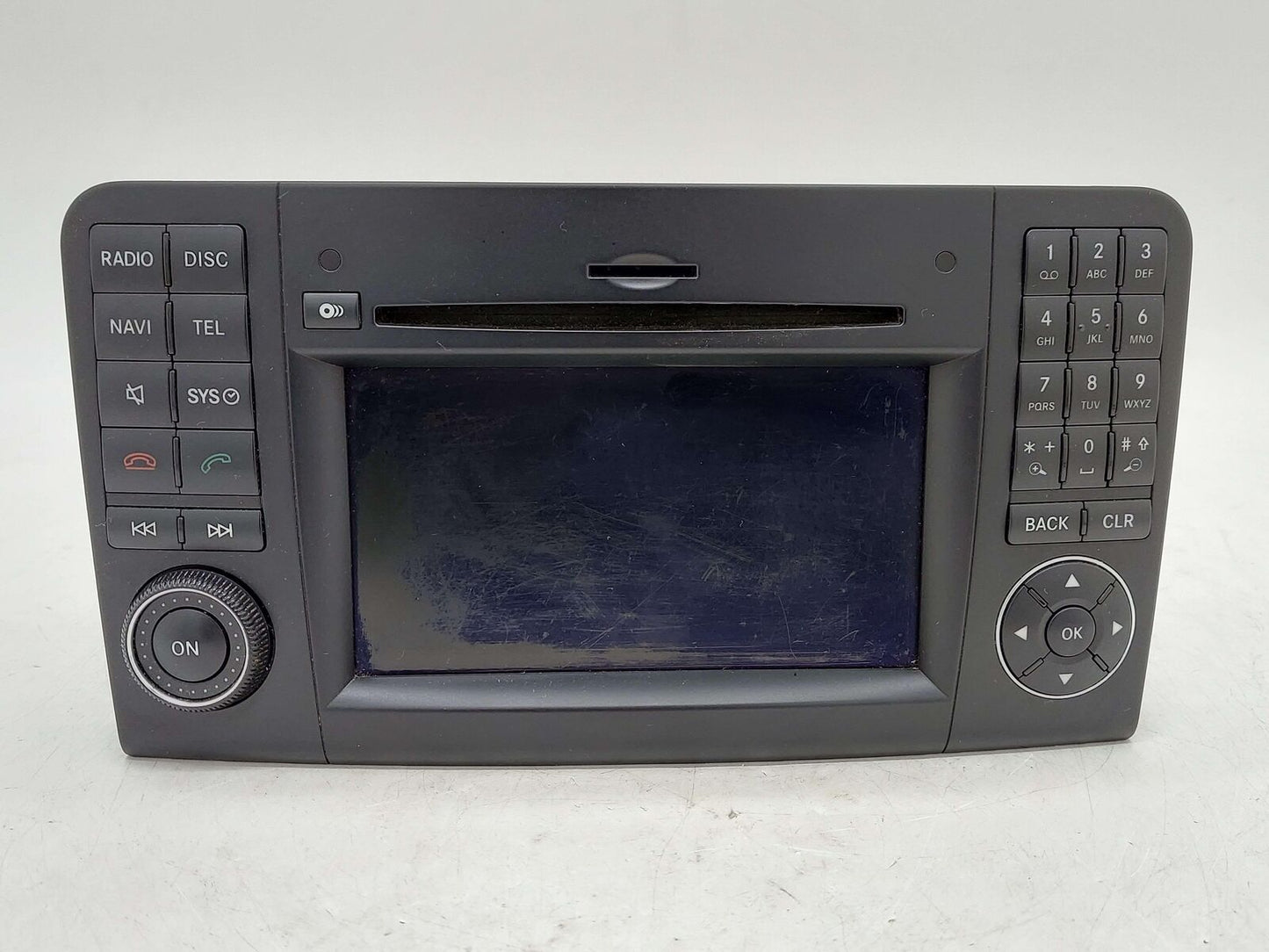 09 MERCEDES W164 ML320 NAVIGATION RADIO RECIEVER *UV ANTIGLARE WEAR*