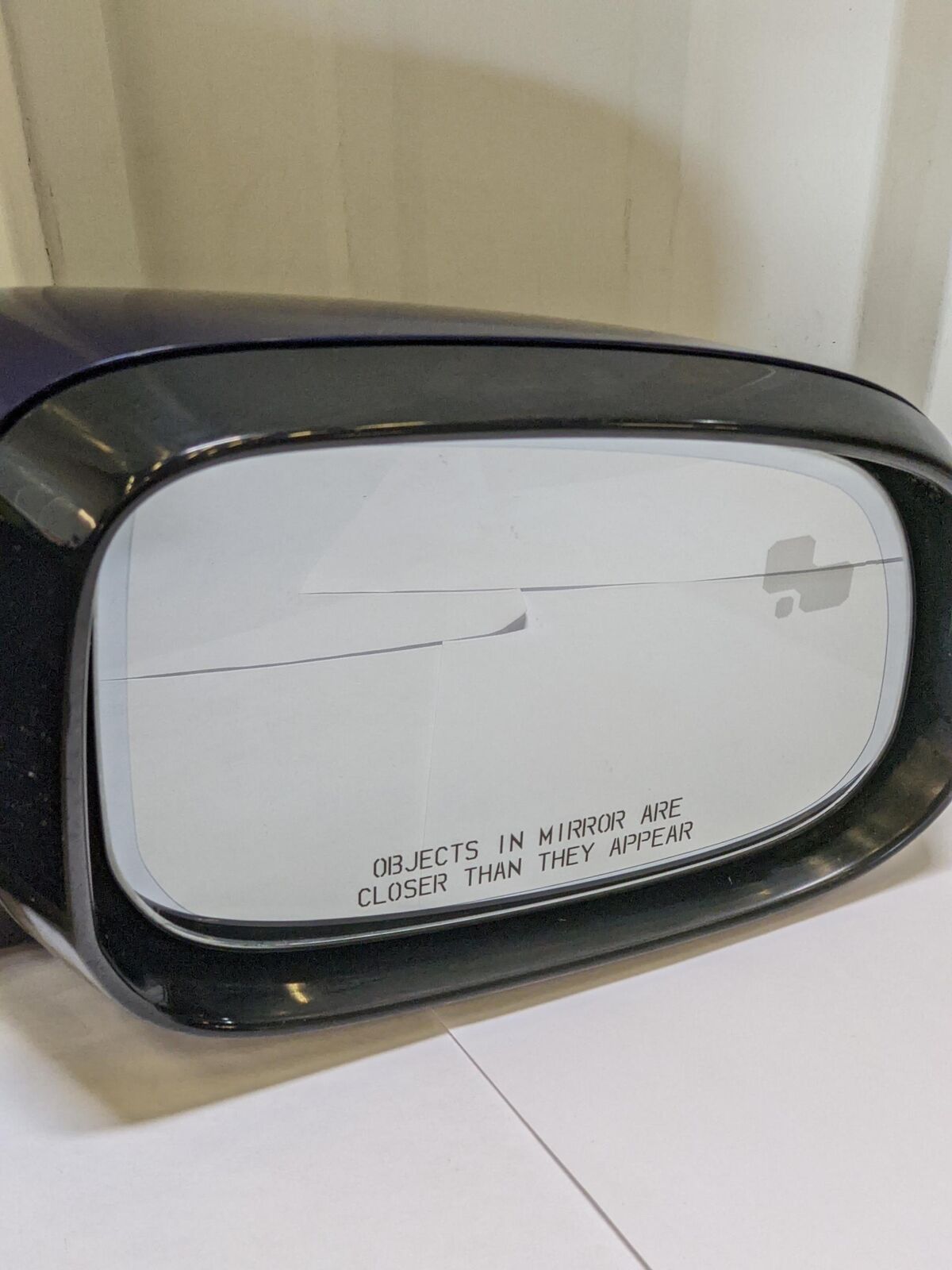 10-15 JAGUAR XF RH Right Door Mirror Blue Blind Spot Alert A049504