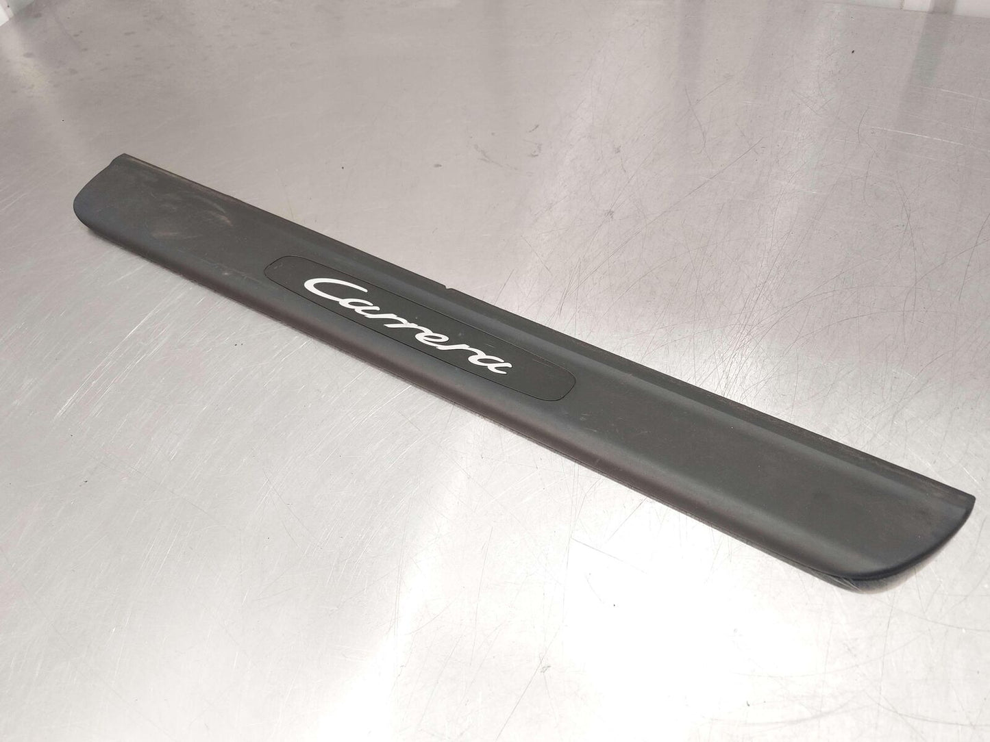 2001 PORSCHE 911 996 CARRERA LEFT SCUFF SILL PLATE TRIM OUTER *NOTE