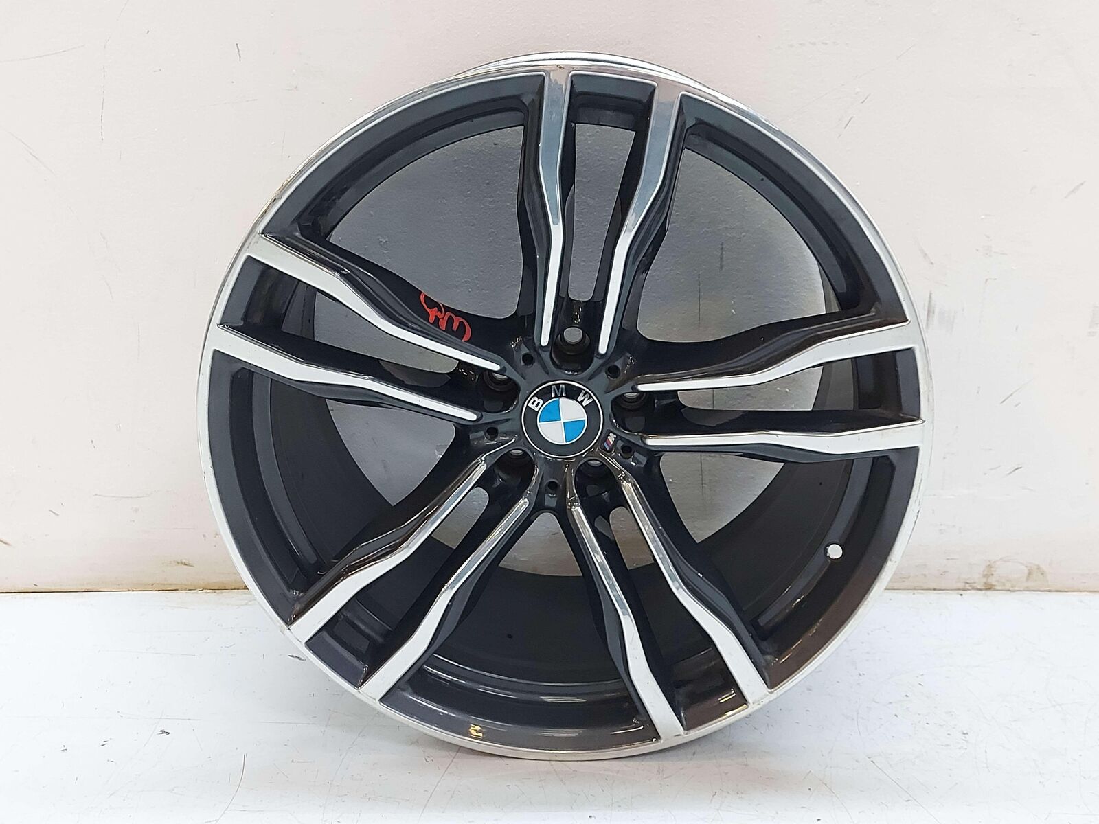 16-17 BMW X5M F85 REAR ALLOY WHEEL RIM 21X11.5 STYLE 612 612M GRAY 6782835