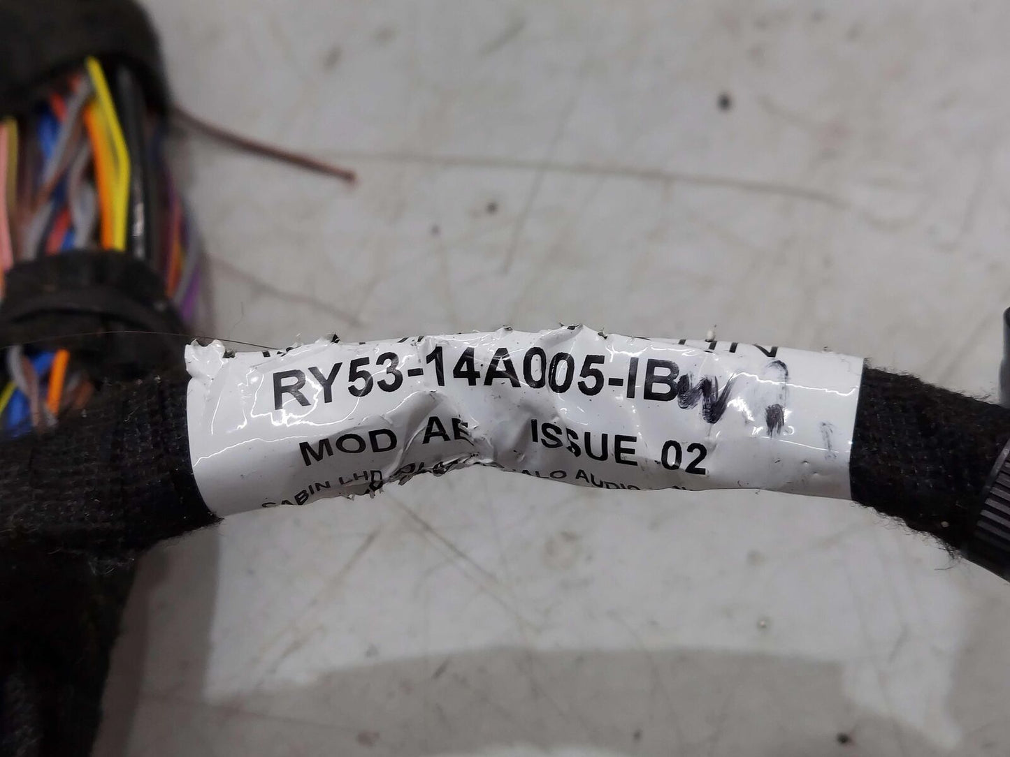 2024 ASTON MARTIN DB12 VOLANTE CHASSIS FRAME WIRE HARNESS *NOTE