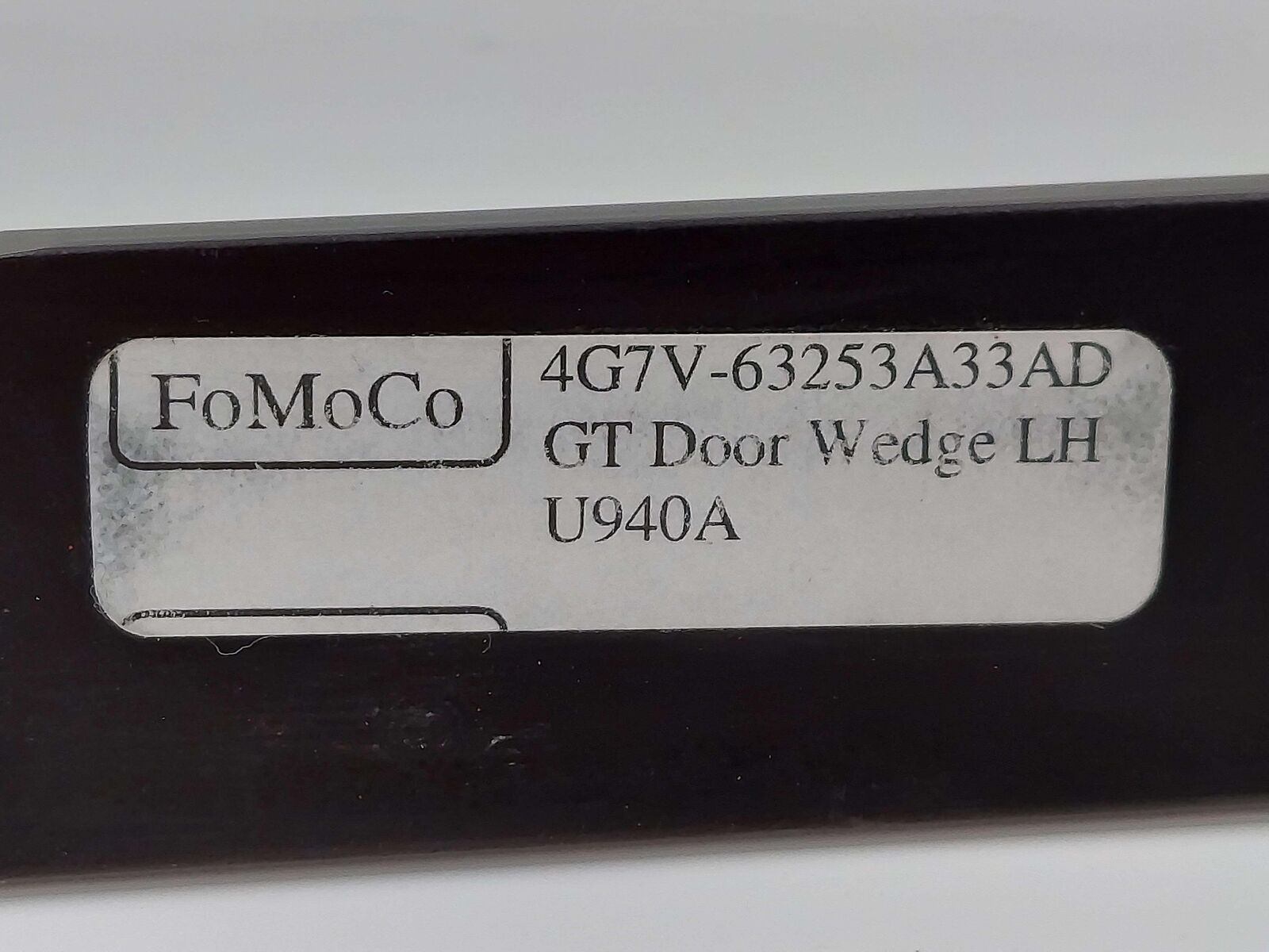 2006 FORD GT GT40 SUPERCAR LH LEFT DOOR WEDGE 4G7V-63253A33-AD OEM