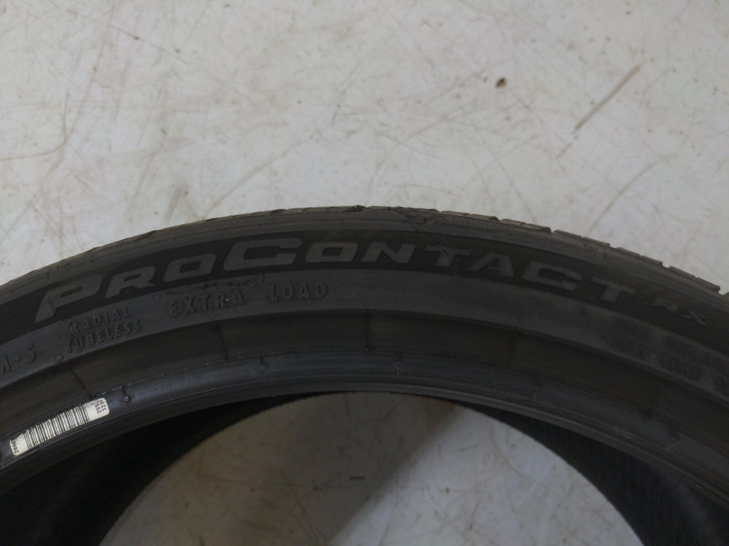 SINGLE TIRE CONTINENTAL PROCONTACT RX 305/30R21 FROM 20-23 PORSCHE TAYCAN