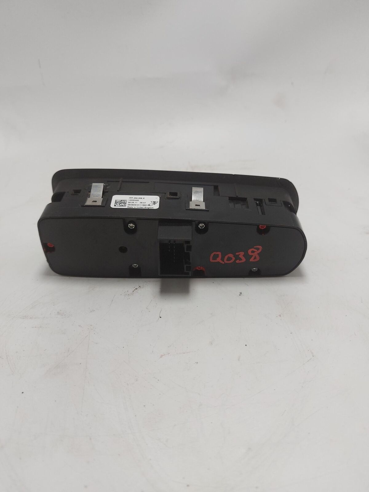 10-16 Porsche Panamera Front LH Left Door Window Switch 7PP959858K