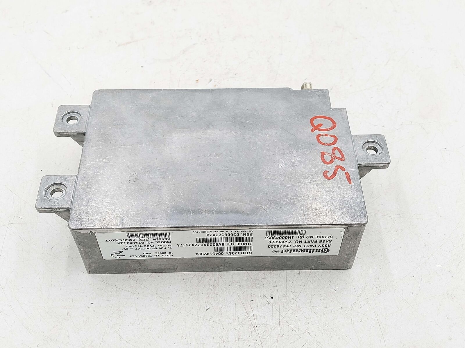 07-08 CHEVY CORVETTE ONSTAR COMMUNICATION CONTROL MODULE 25826220