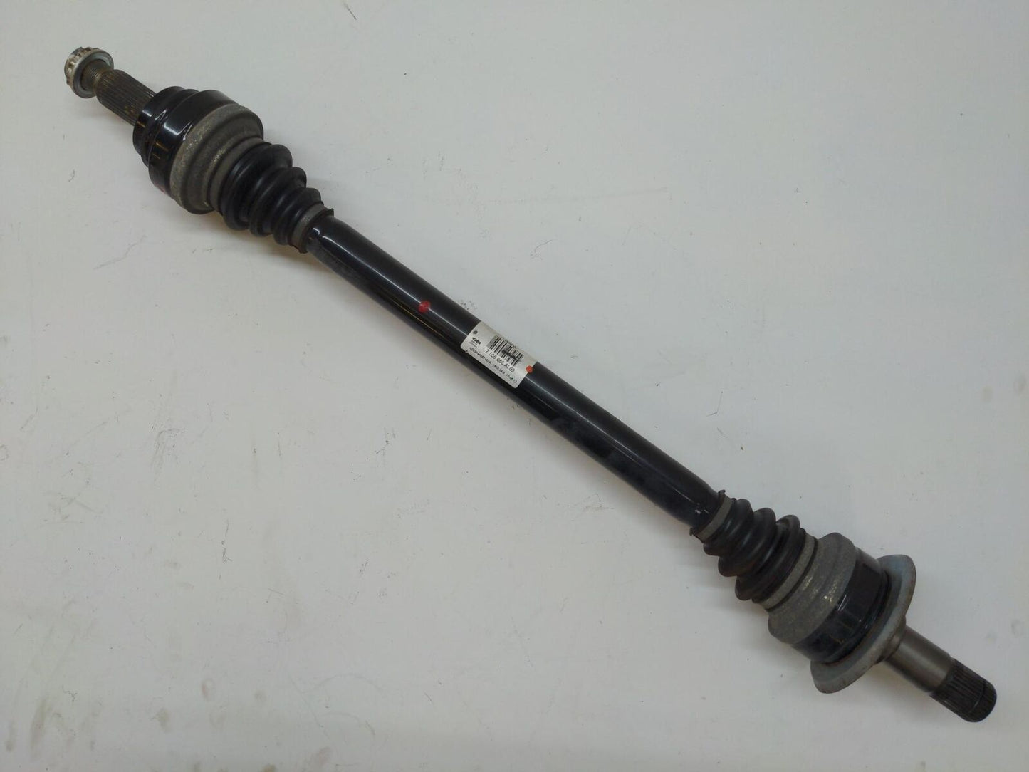 12-19 BMW 650I REAR RH Right CV Axle Joint Shaft *Dented Flange* 7566086 75K KM