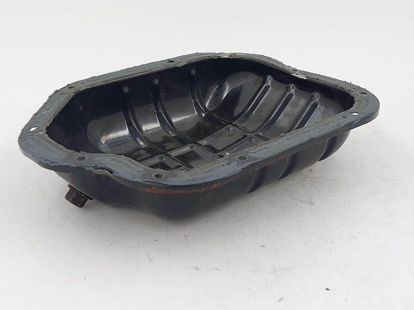 13-16 NISSAN PATHFINDER 3.5L LOWER ENGINE MOTOR OIL PAN 11110JA10D *DENTED LIP*