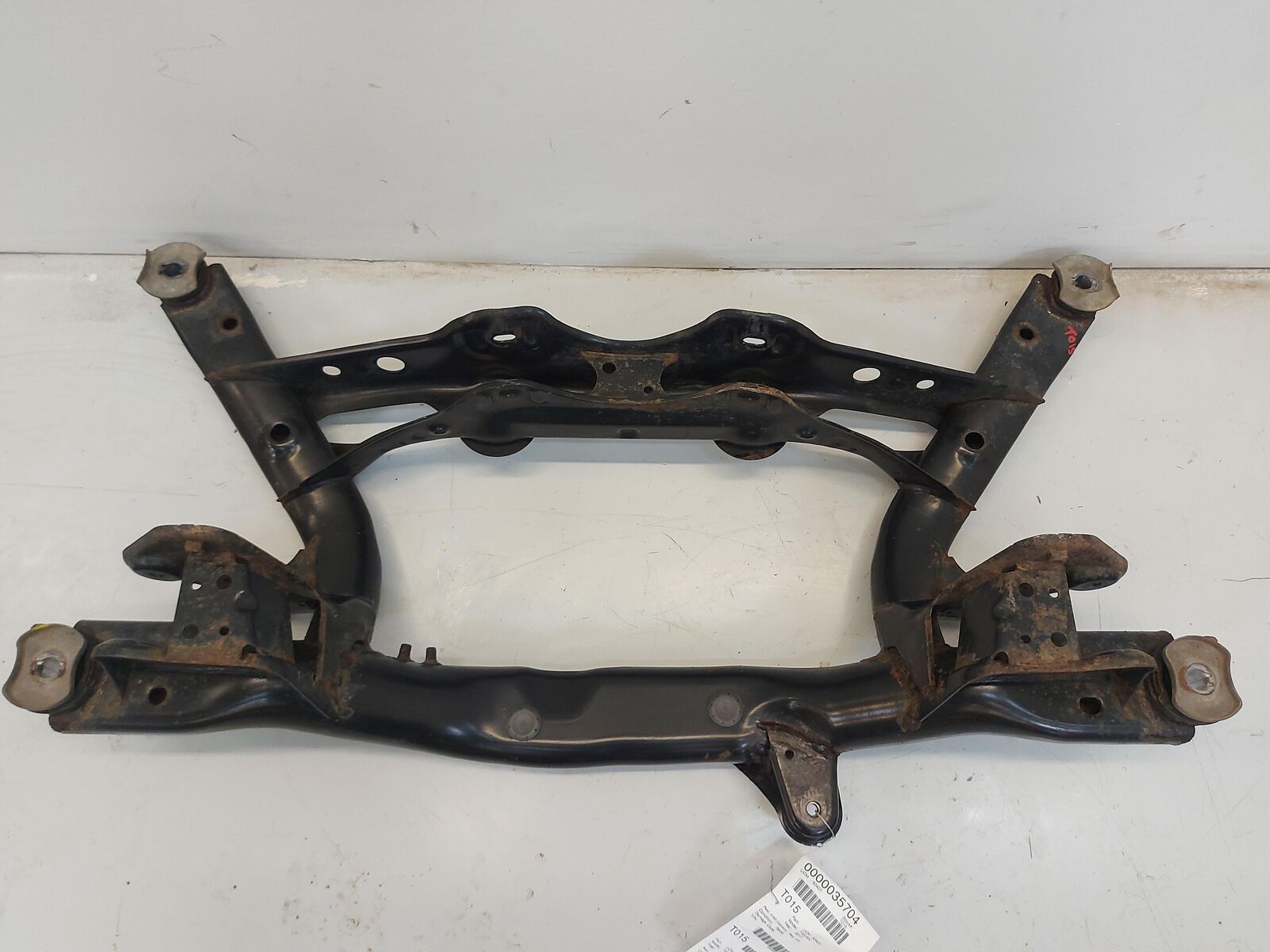 09-18 VW TIGUAN REAR Undercarriage Crossmember Subframe Awd 5N0505235AH