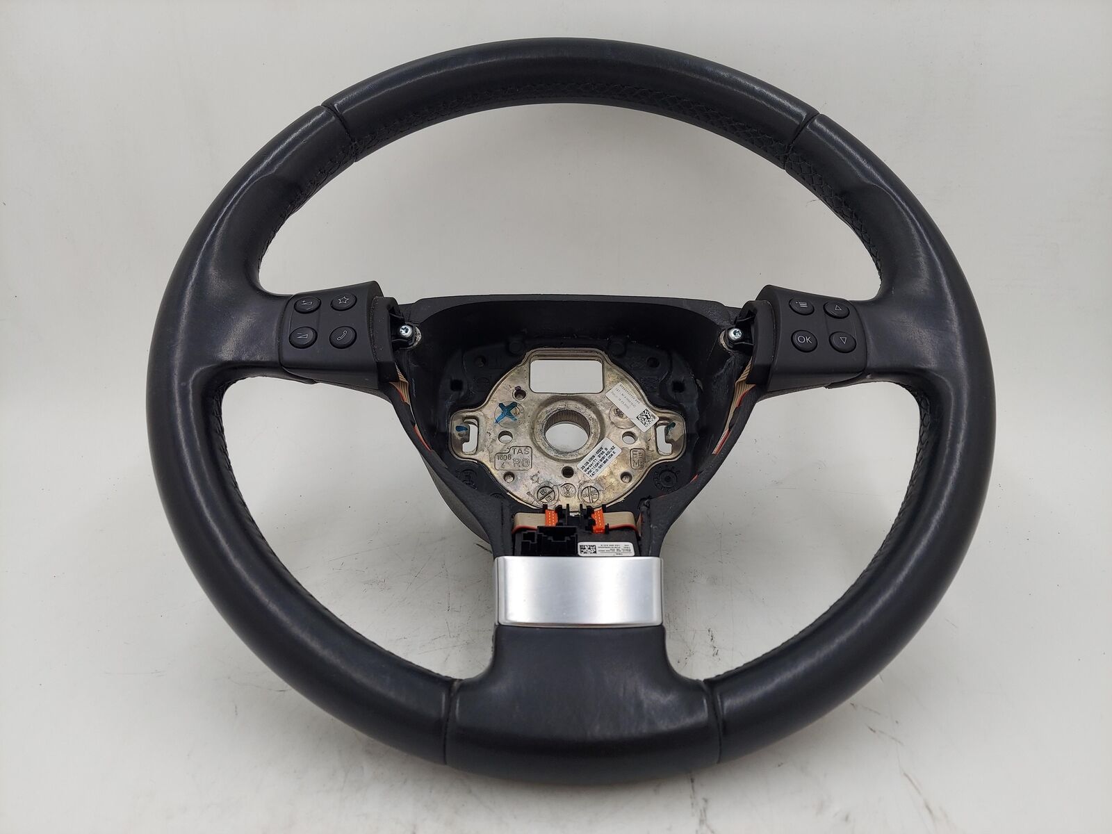 09-11 VW Tiguan Steering Wheel Black *Misc Marks* 1K0959542B 1Q0419091