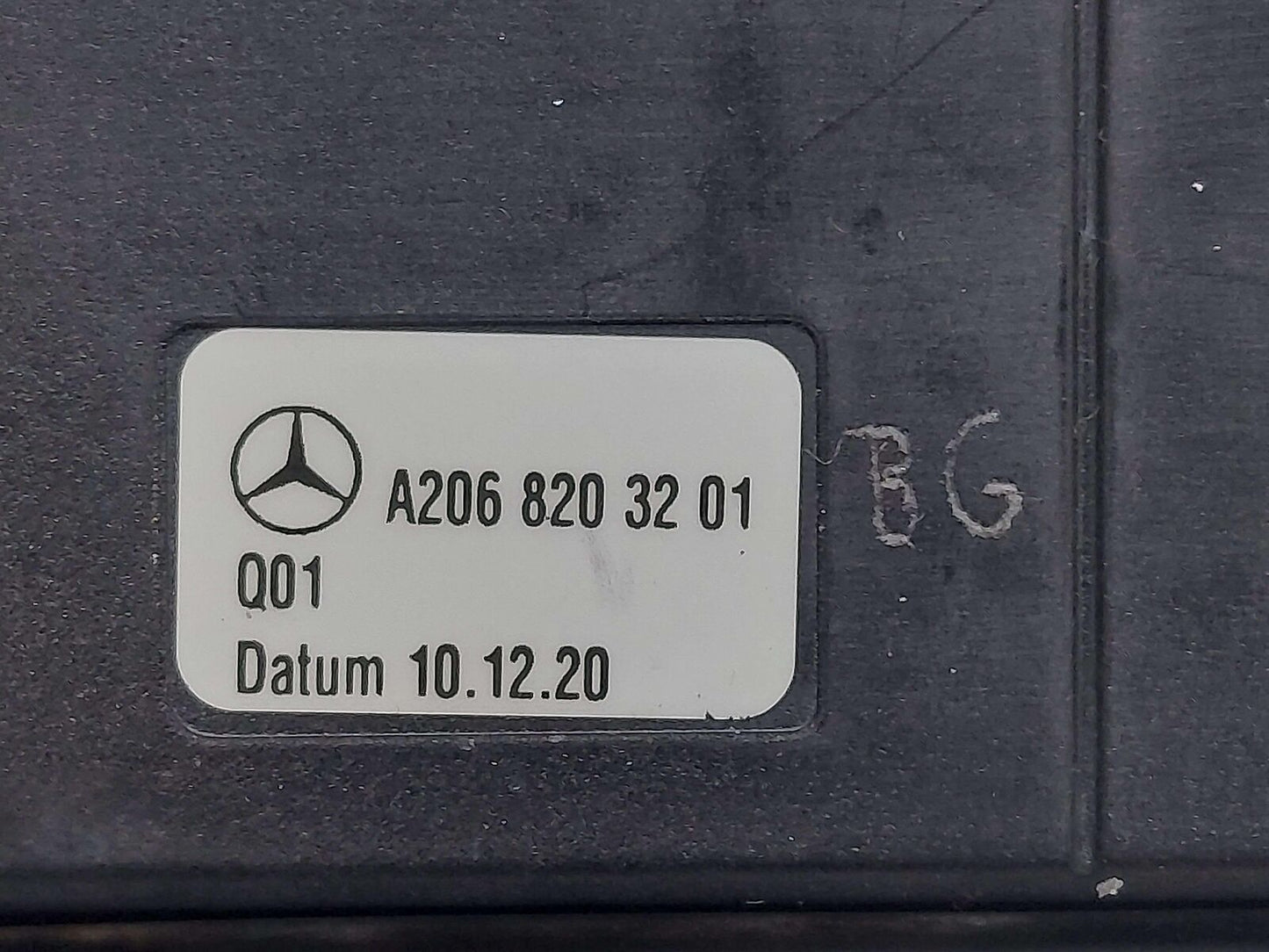 2022 MERCEDES EQS EQS580 V297 MULTIMEDIA CONTROL MODULE A2068203201