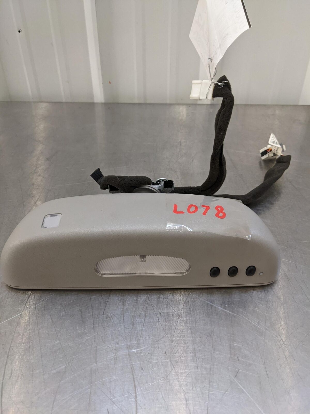 2010 MERCEDES ML350 Rear View Mirror Grey W/ Garage Door Opener Auto dim