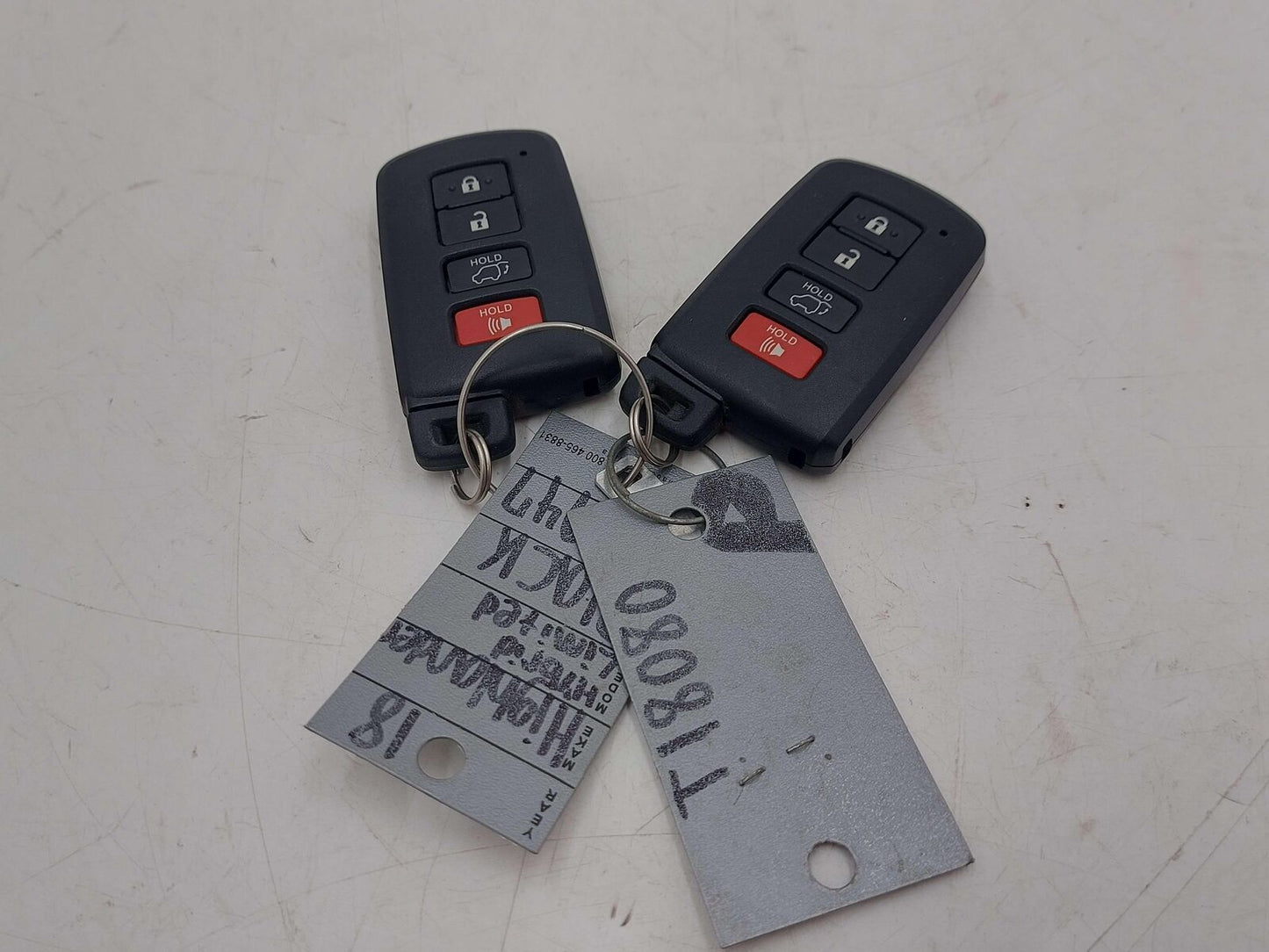 14-19 Toyota Highlander Smart Key Ignition Fob (Set of 2) 1551A-14FBA