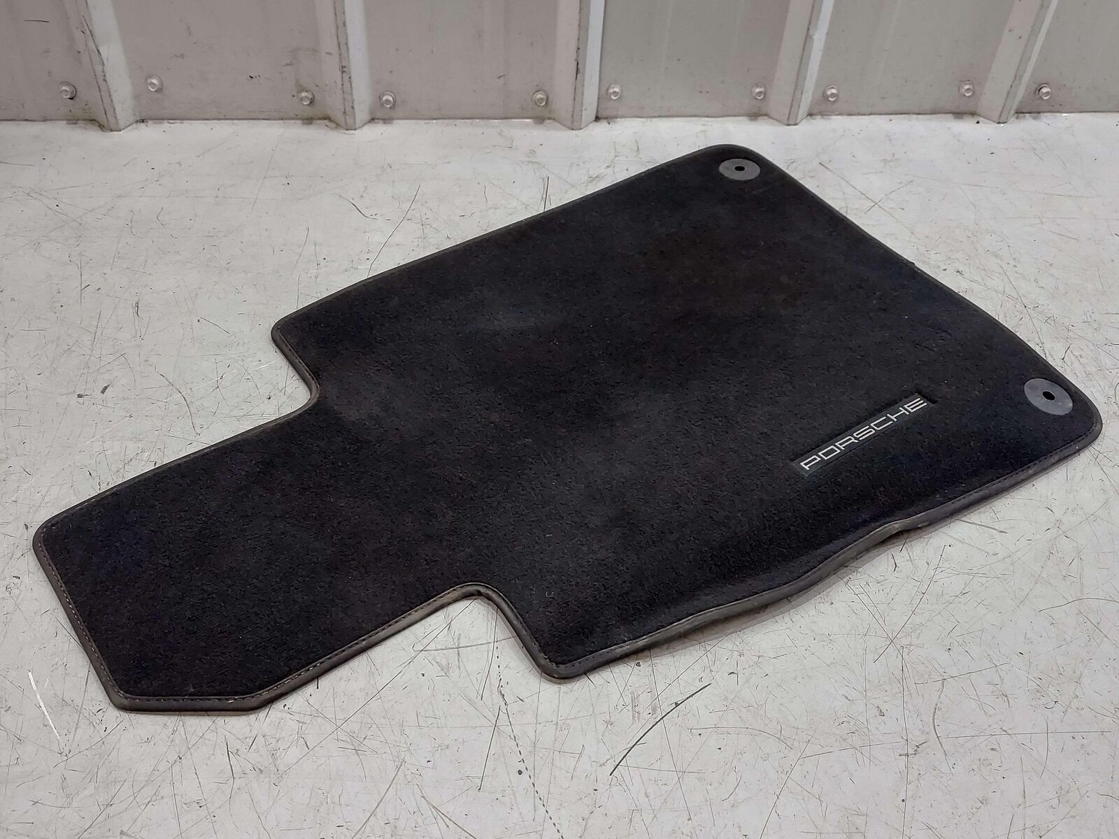 2016 PORSCHE CAYMAN GT4 981 LEFT DRIVER FLOOR MAT 'PORSCHE'