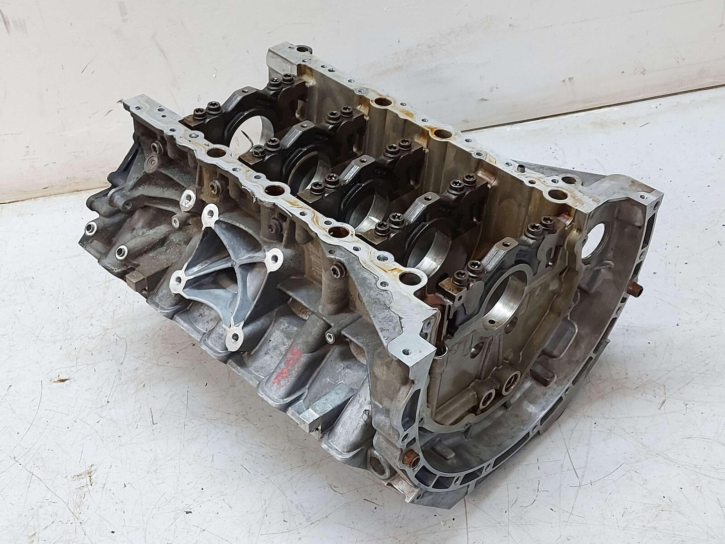 14-19 Jaguar F-Type Supercharged Engine Motor Cylinder Block 5.0L 13101337354